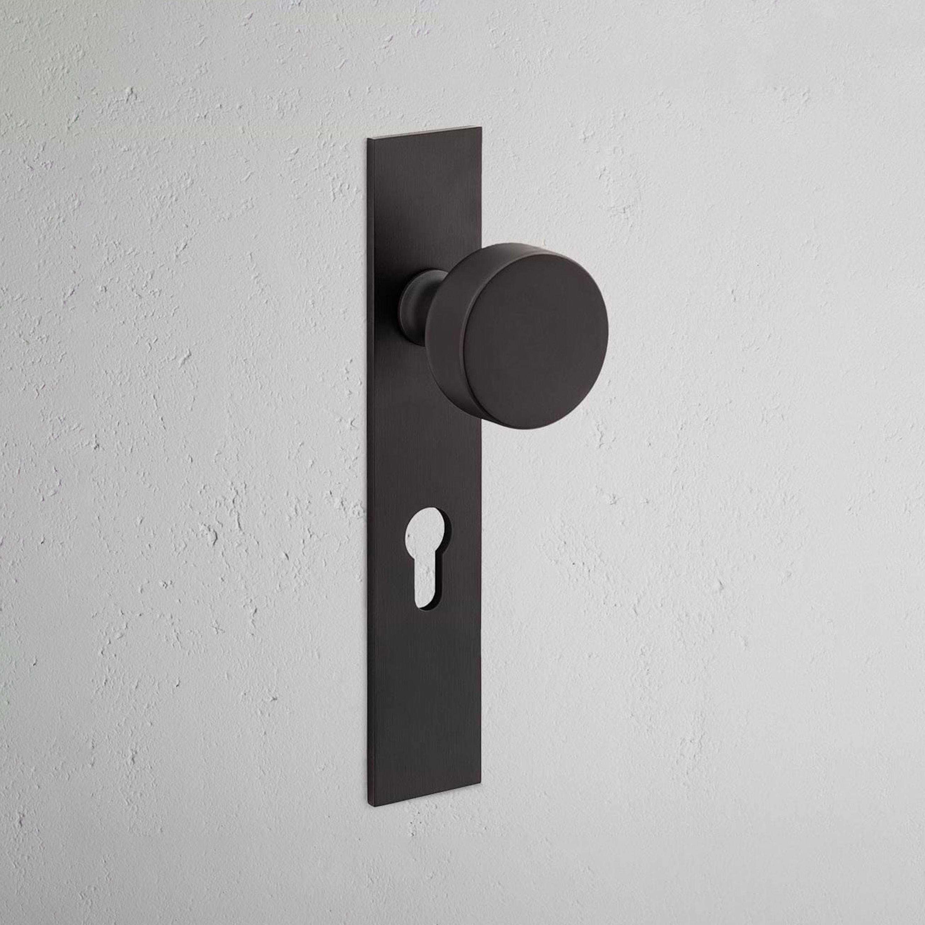Onslow Long Plate Sprung Door Knob