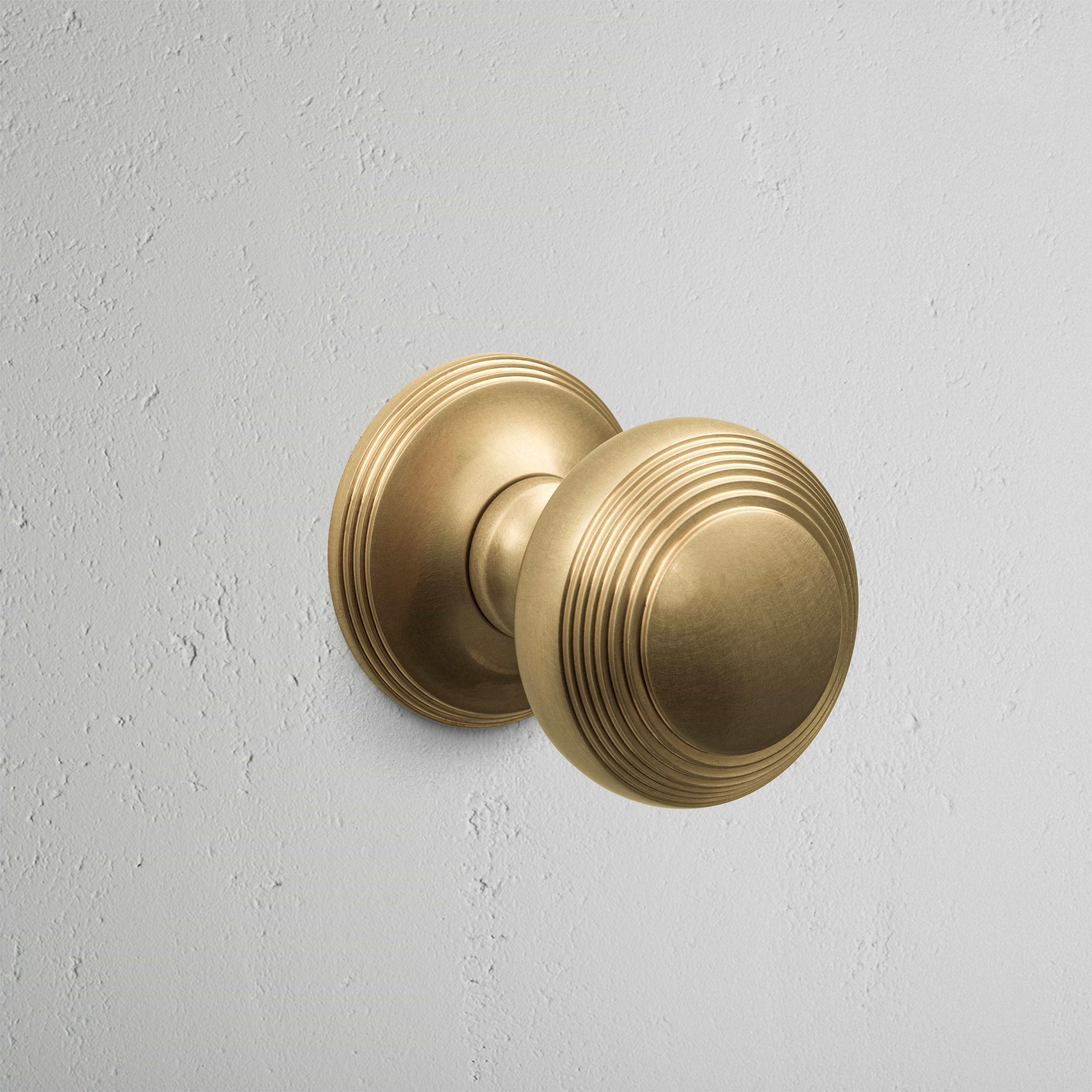 Display product Poplar Unsprung Door Knob from manufacturer Corston Architectural Detail