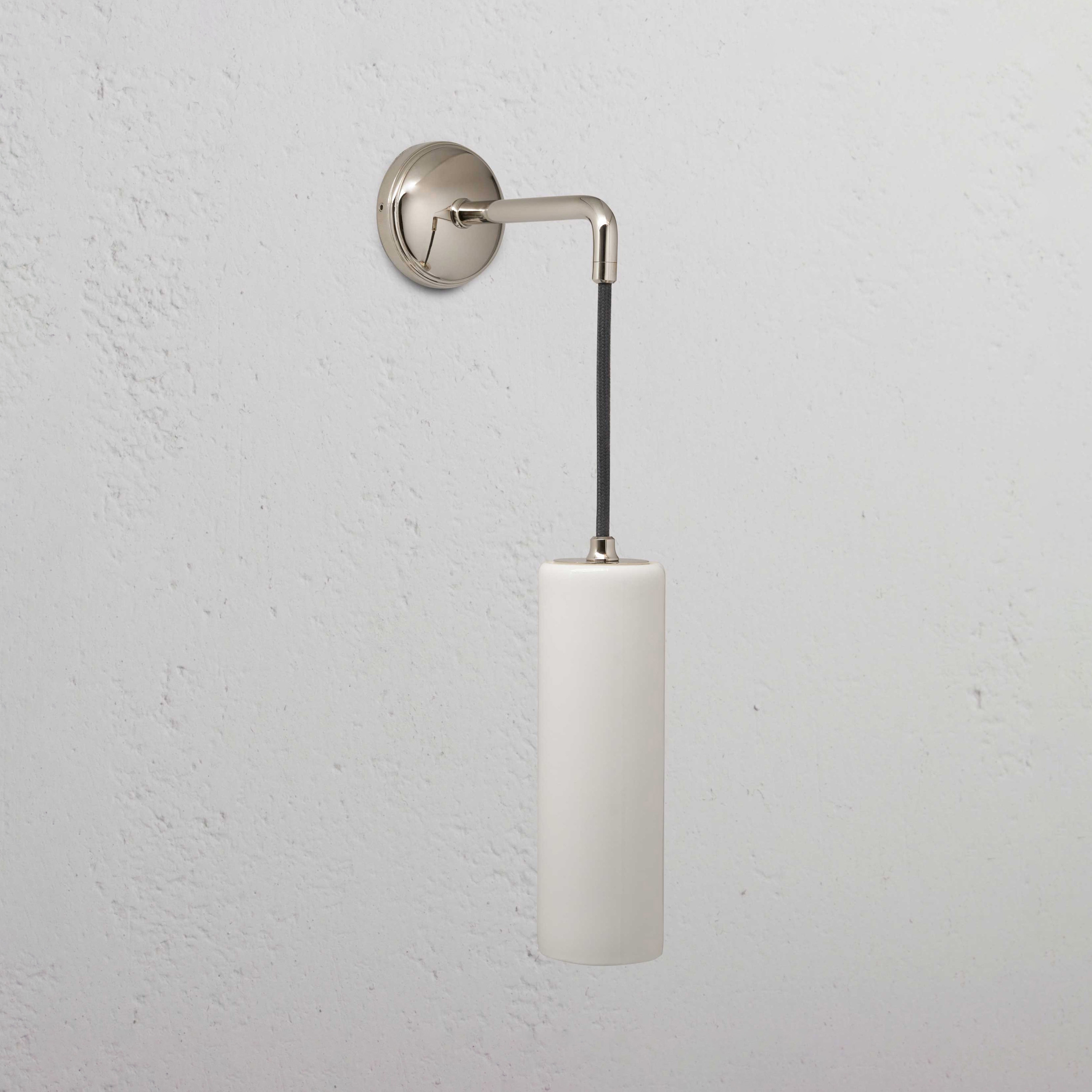 Claremont Small Hanging Wall Light Fine Porcelain