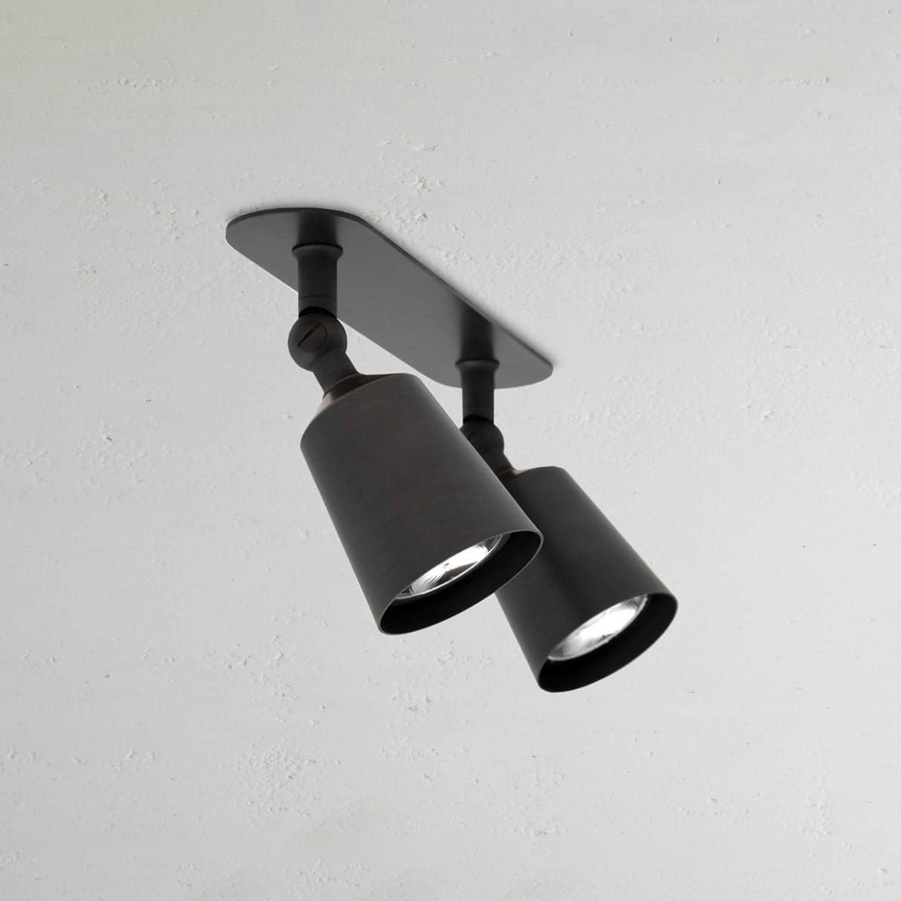 Display product Perryn Double 50mm Spotlight from manufacturer Corston Architectural Detail
