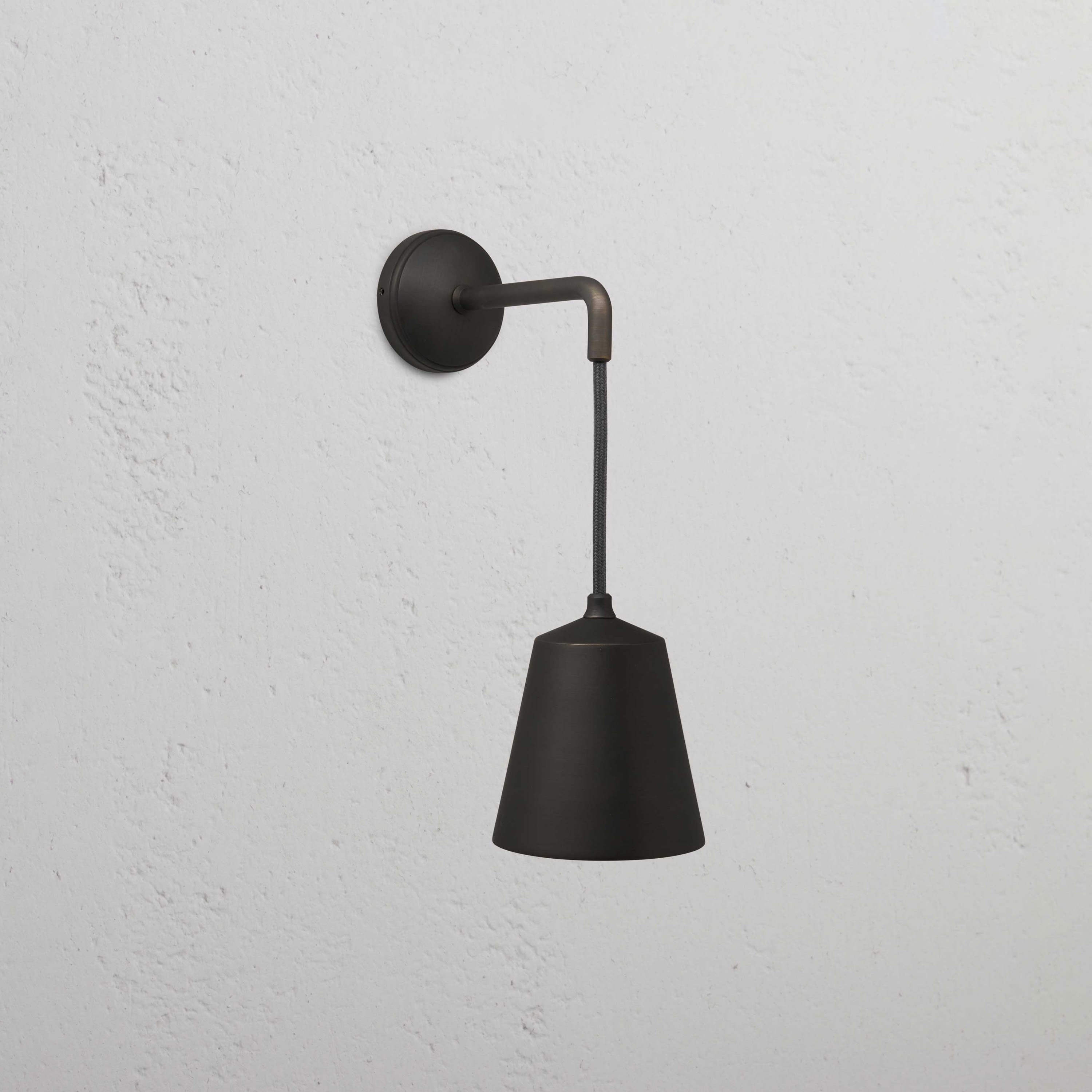 Display product Richmond Small Hanging Wall Light Fluted Glass from manufacturer Corston Architectural Detail