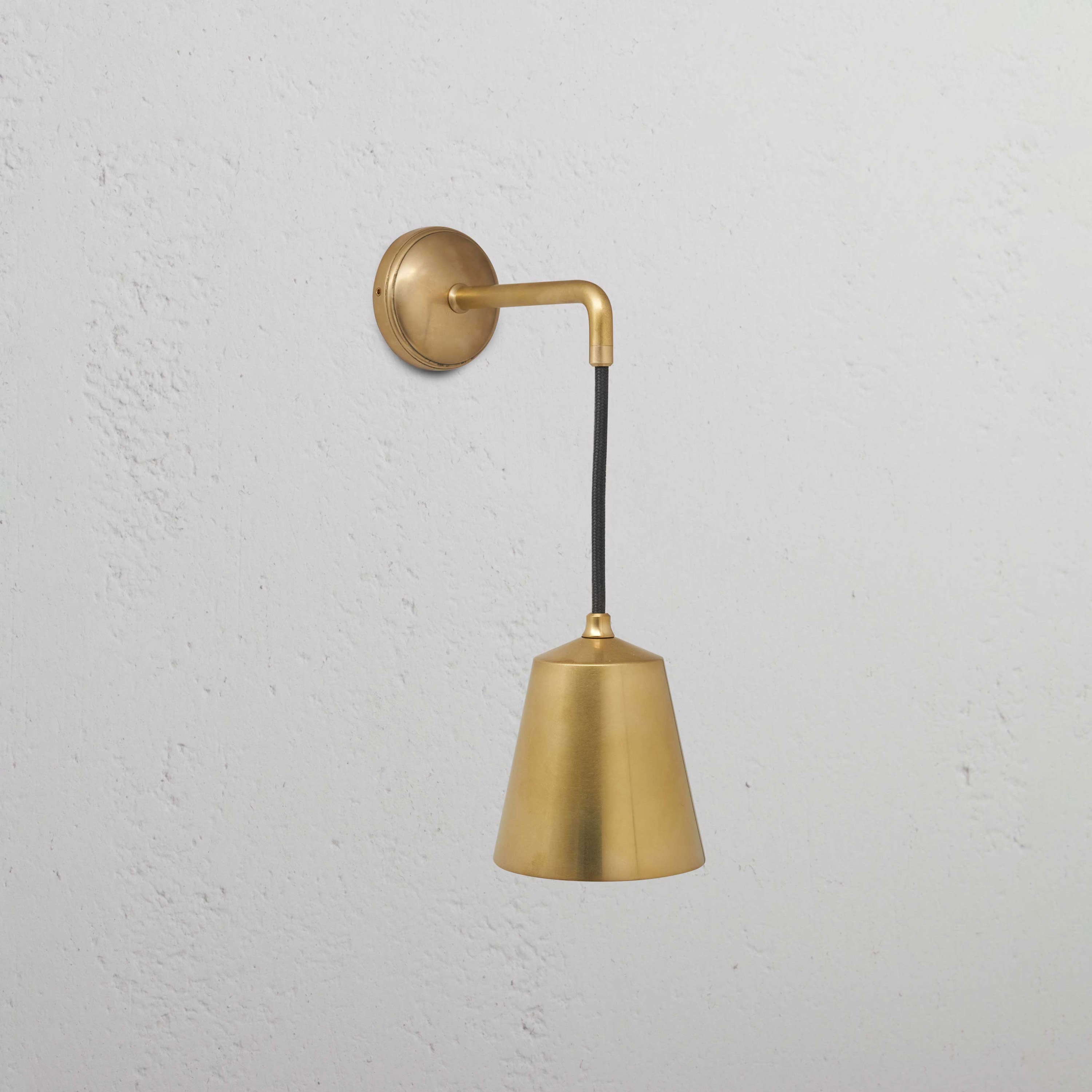 Richmond Small Hanging Wall Light Fluted Glass