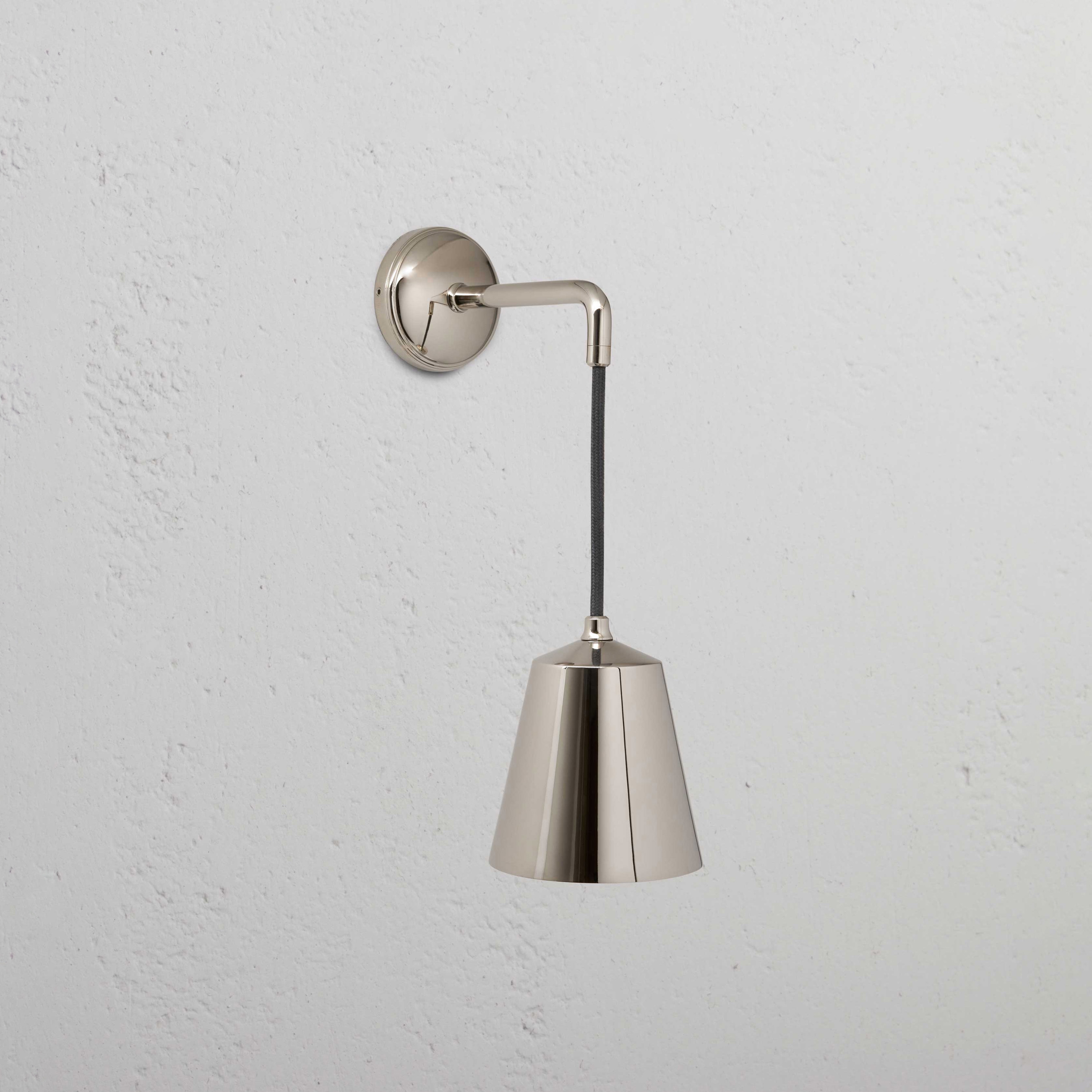 Richmond Small Hanging Wall Light Fluted Glass