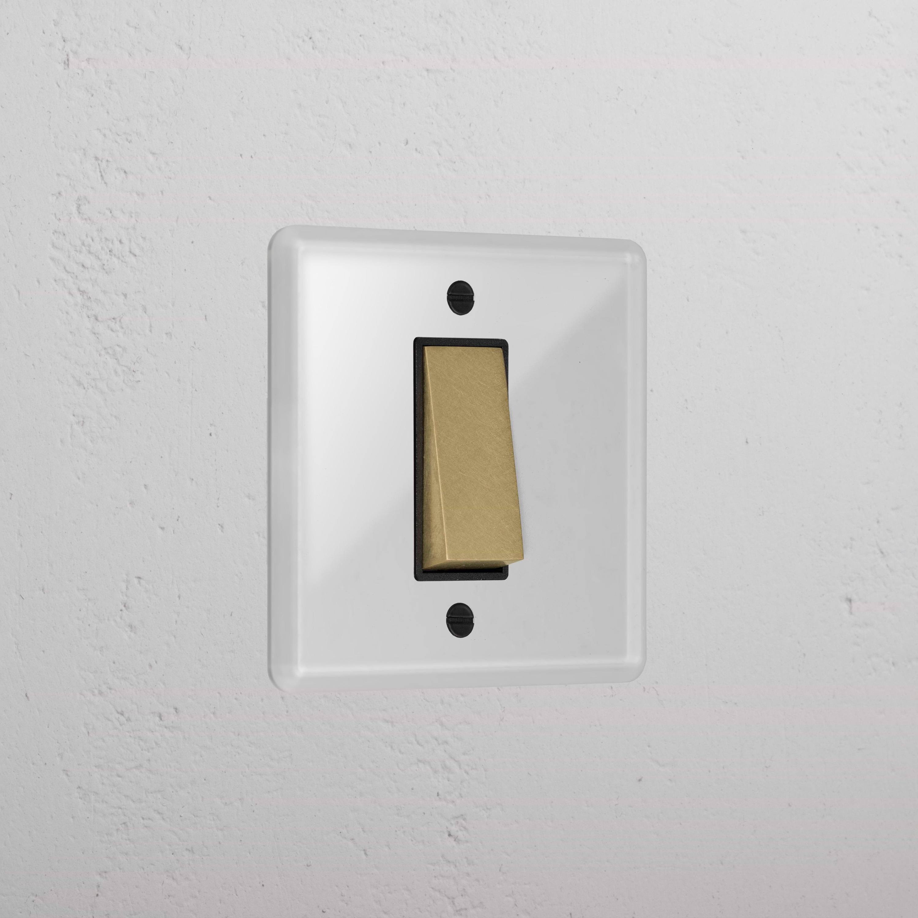 1G Two Way Rocker Switch - Paintable