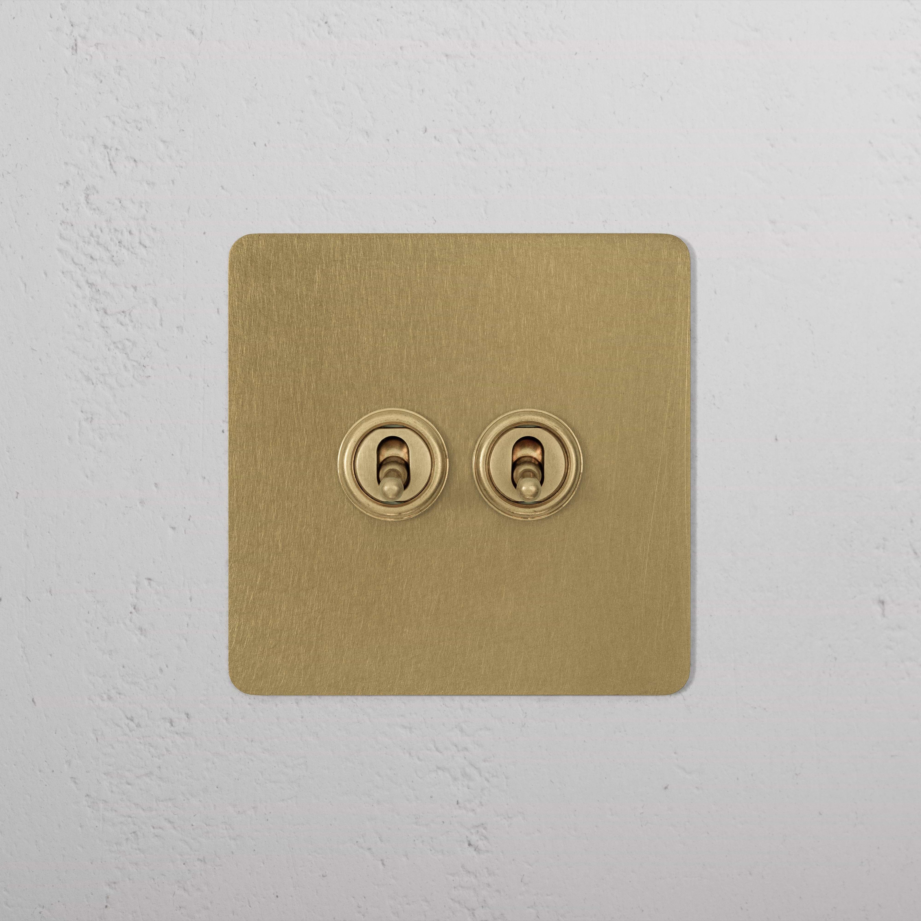 Mostrar el producto 2G Two Way Toggle Switch del fabricante Corston Architectural Detail