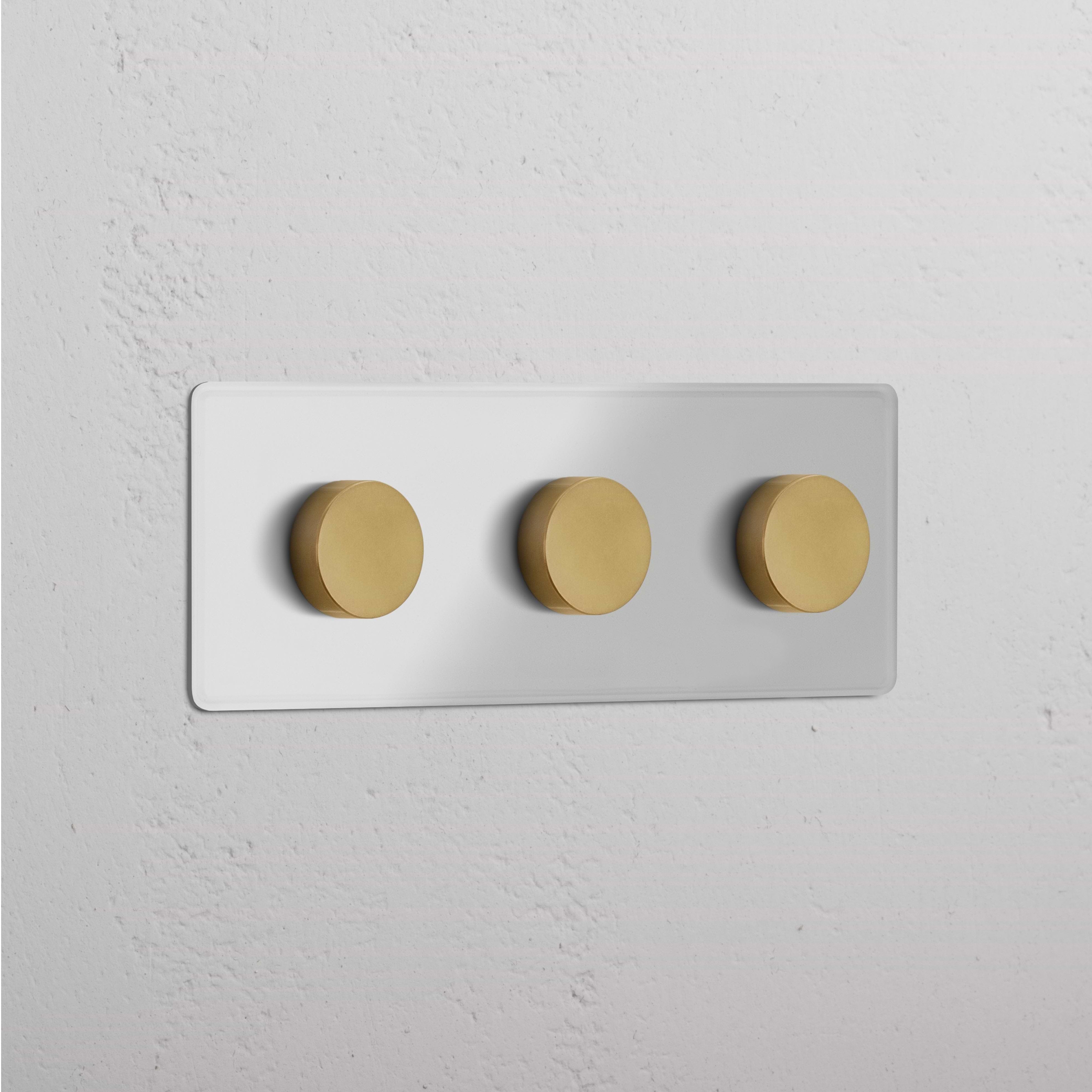 Triplo 3x Interruttore Dimmer
