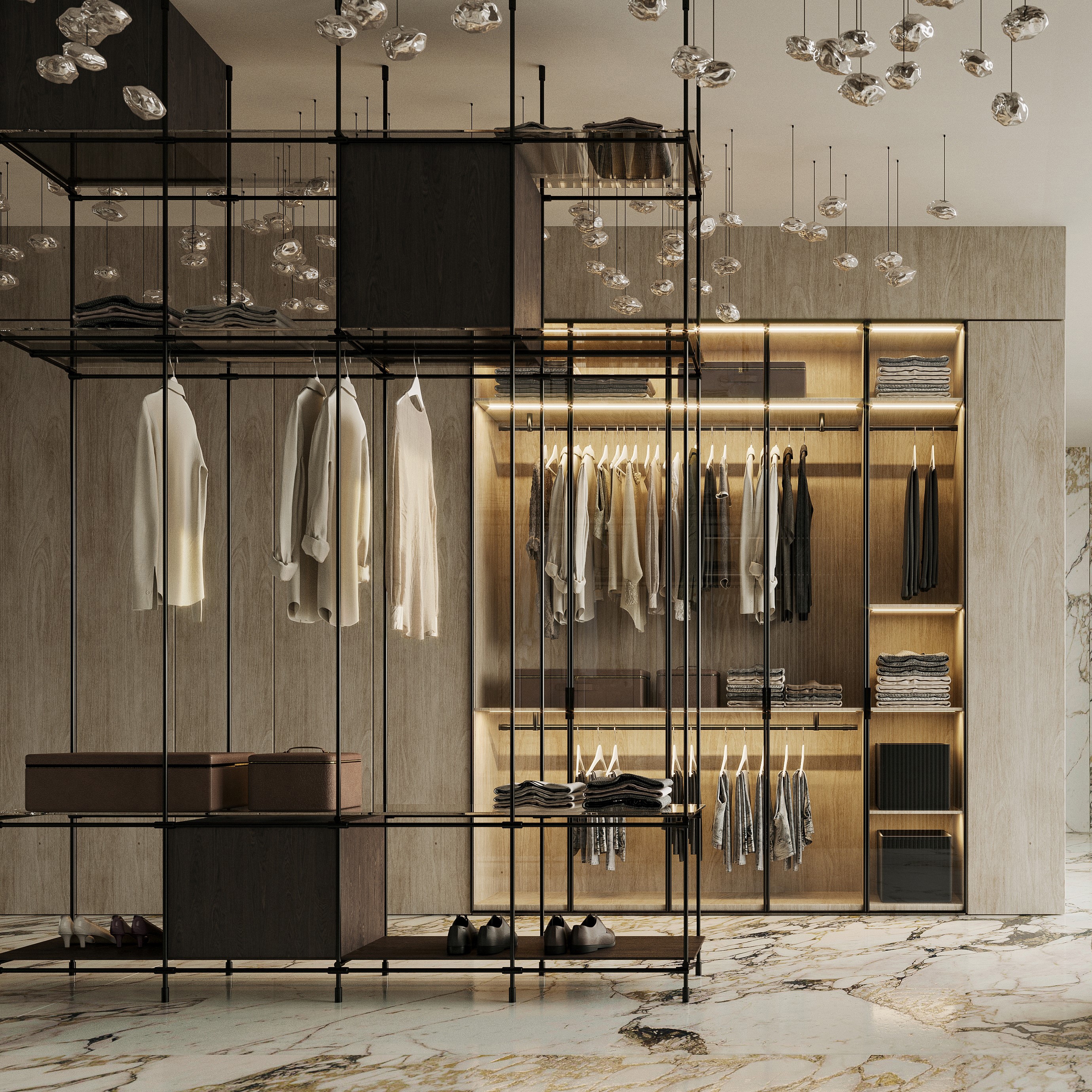 Display product Tube connection system Modulation N° 16 black from manufacturer P&G Konzept