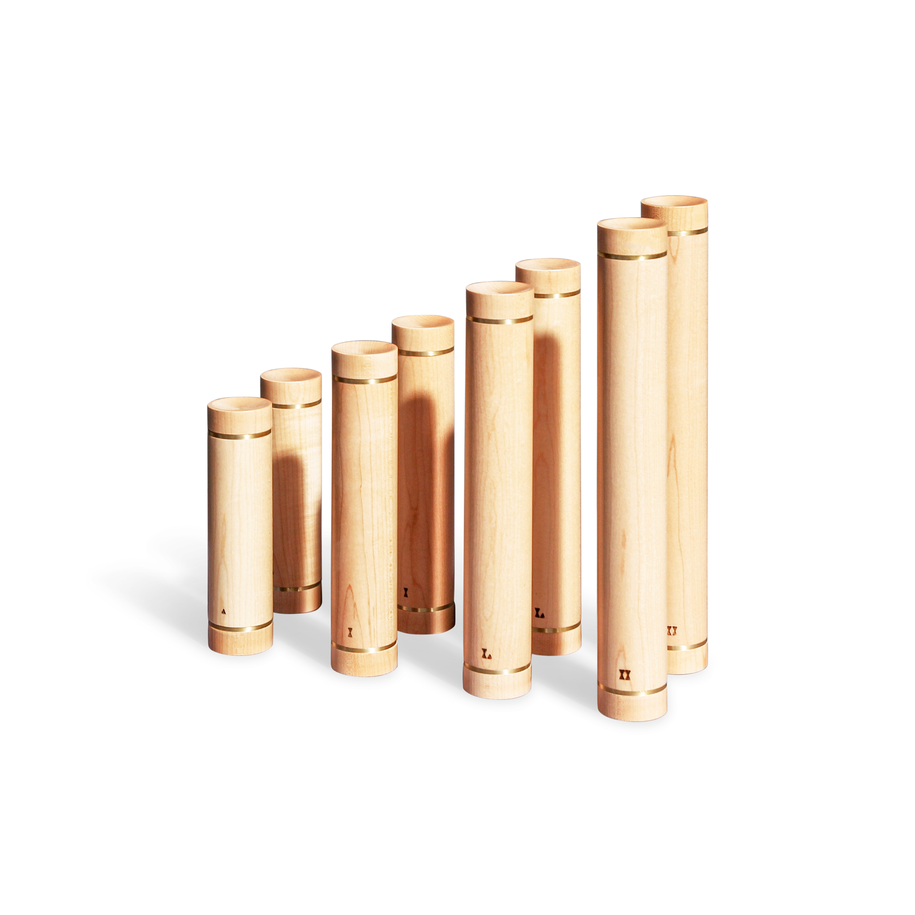 Aerobic Dumbbells in Canadian Maple