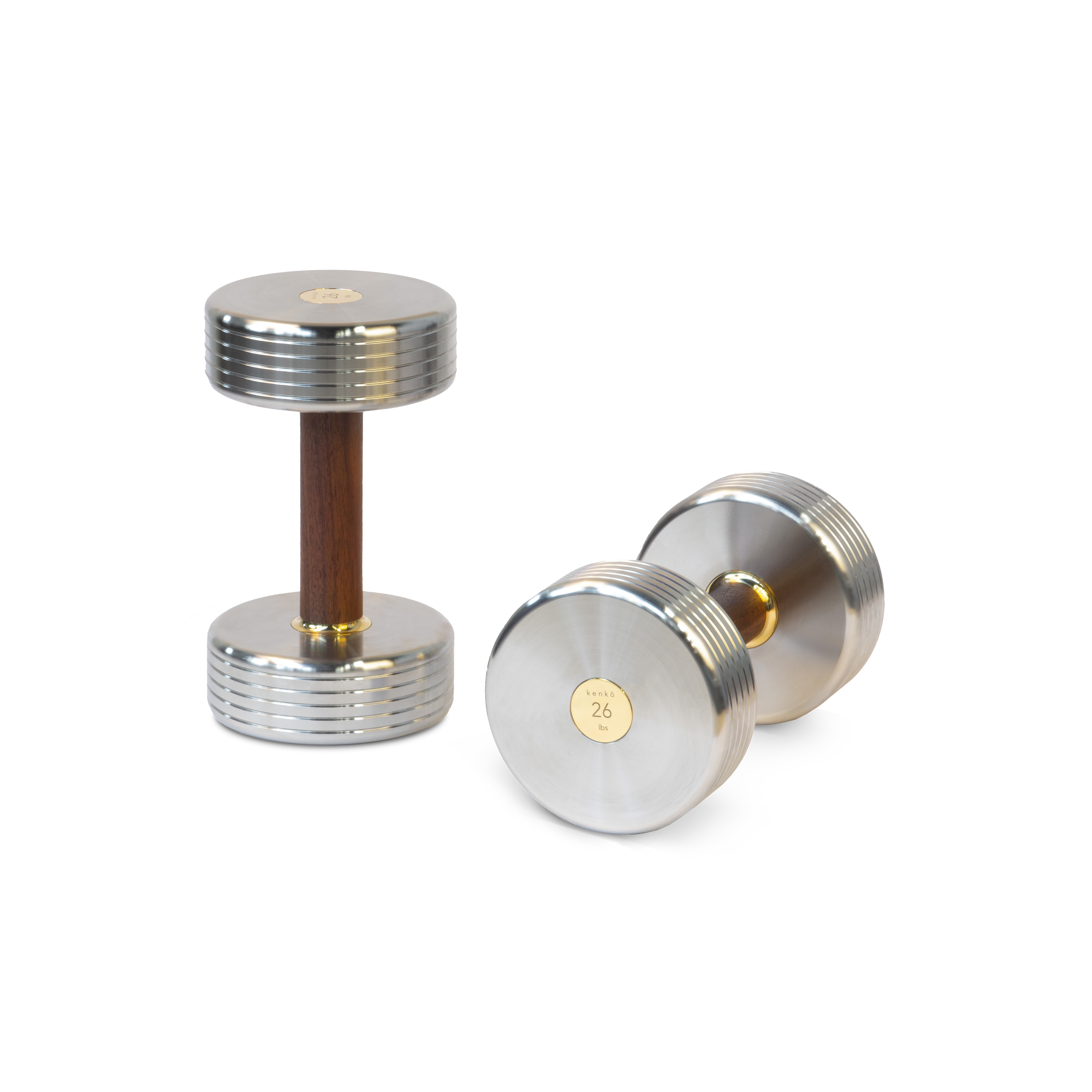 Mostrar el producto Dumbbells in American Walnut del fabricante kenko 