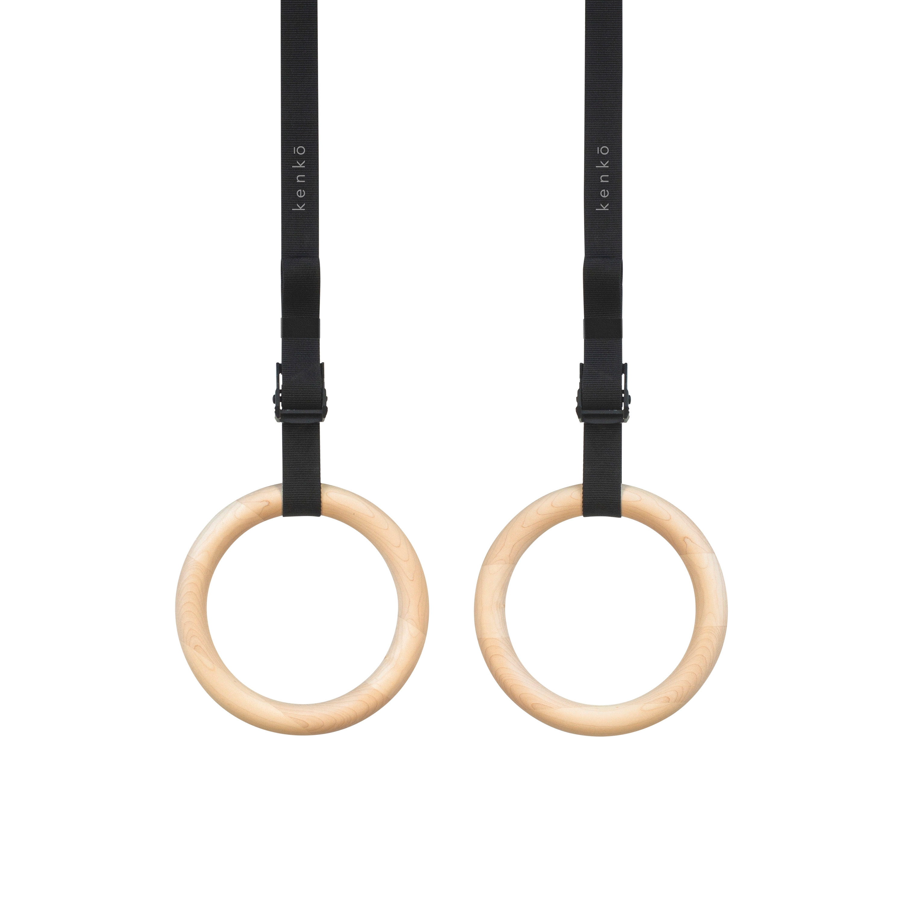 Gym Rings in Canadian Maple