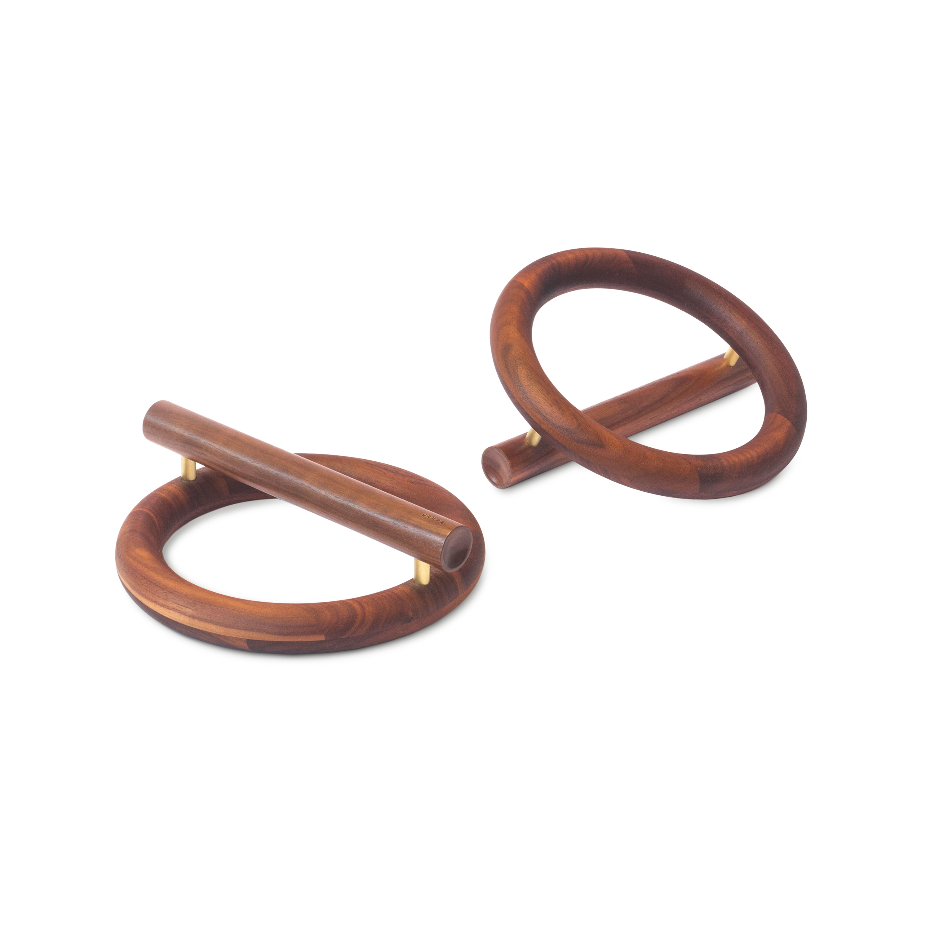 Mostra il prodotto Push-Up Bars in American Walnut del produttore kenko 
