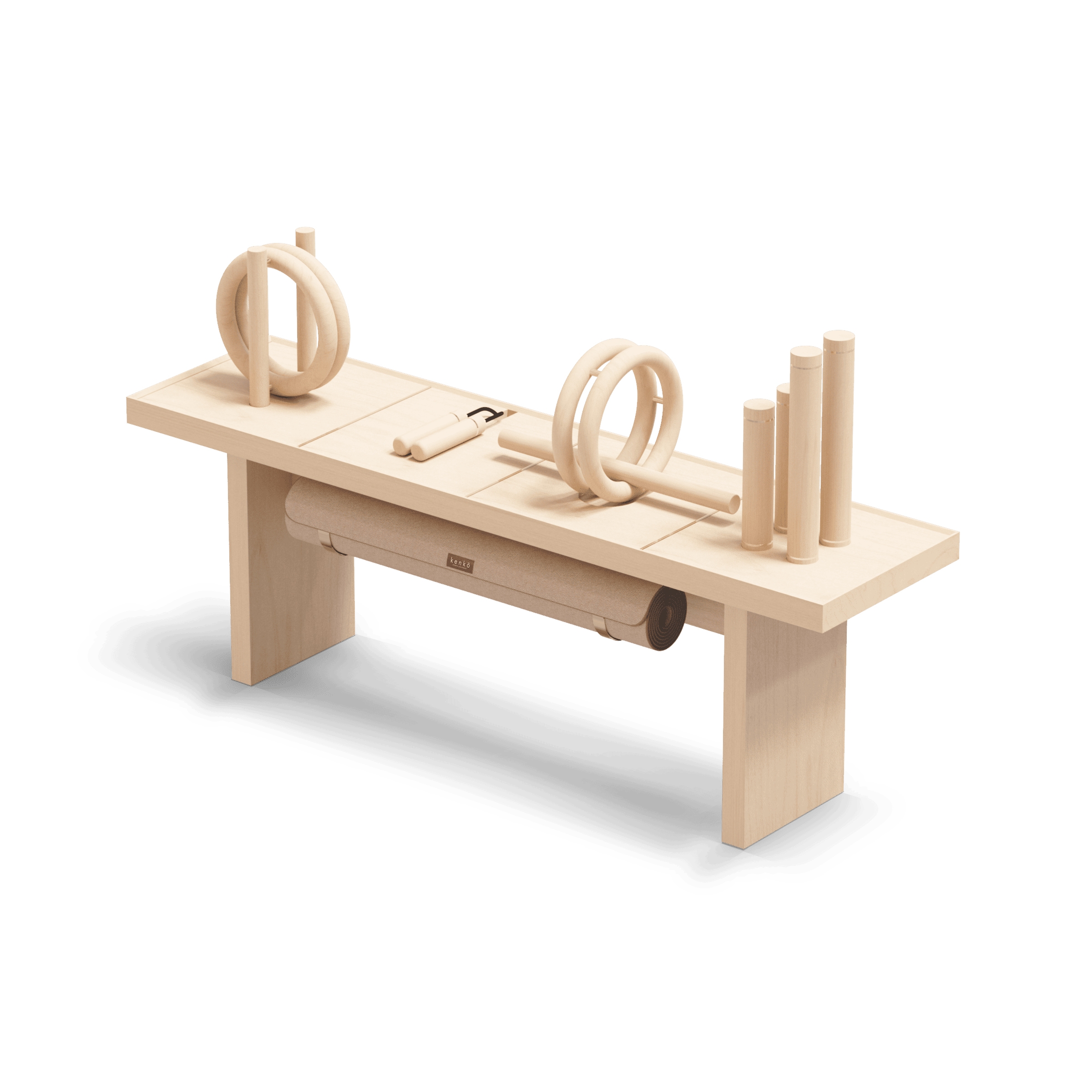 Display product Fitness Set A, Maple from manufacturer kenko 