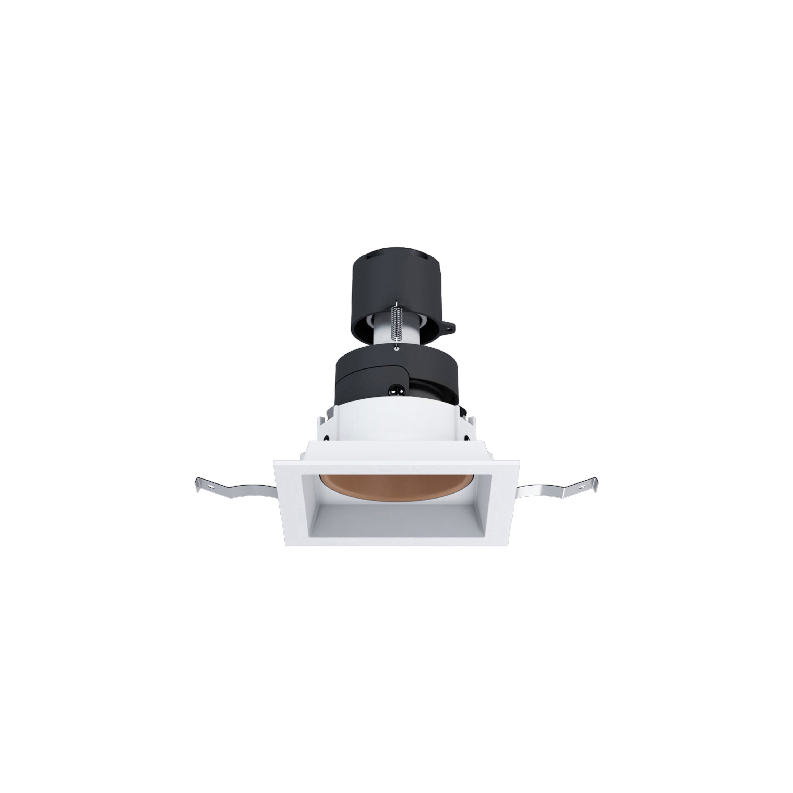 Display product Nemo GU10 - trimmed squared fix white matt bronze from manufacturer PAN
