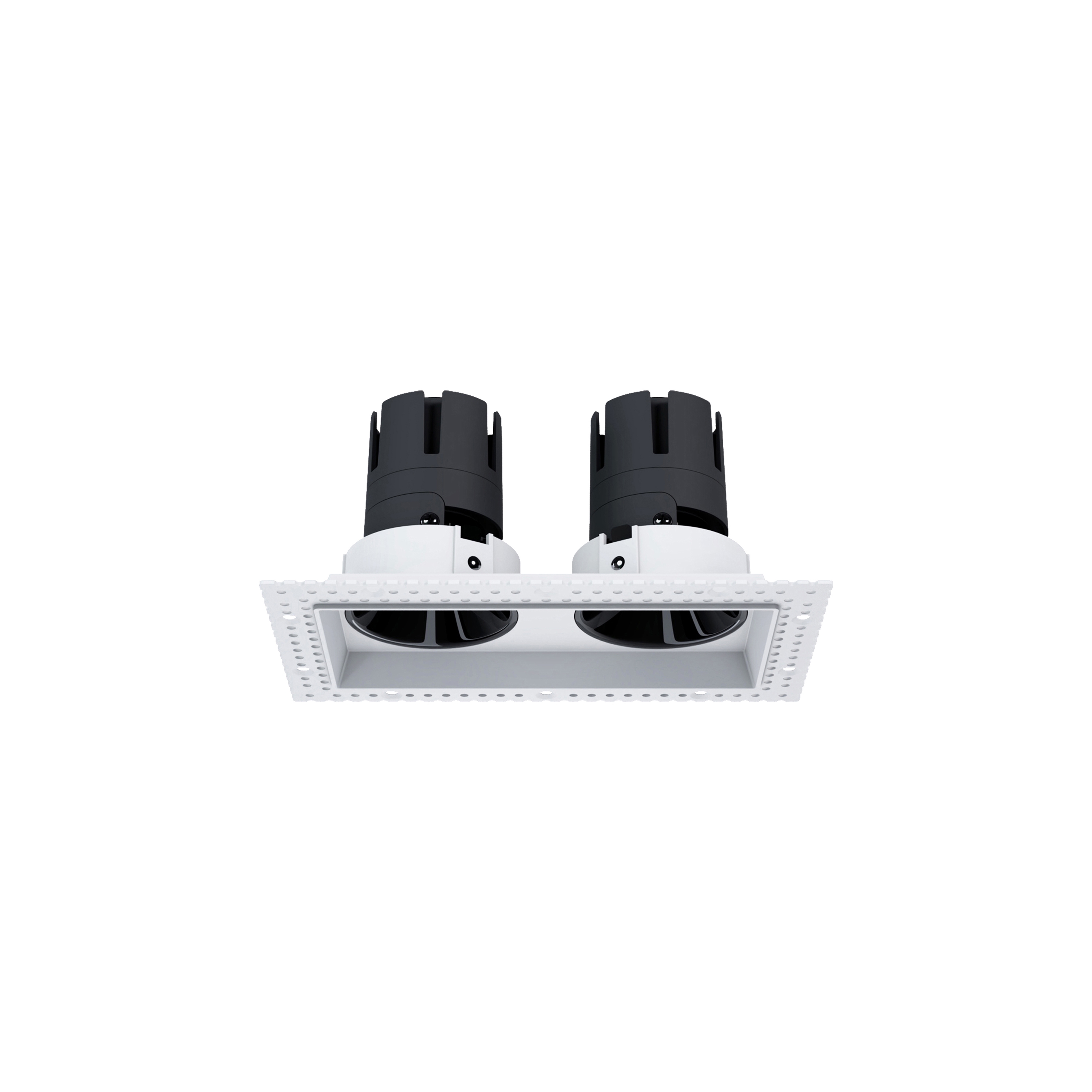 Display product Nemo Ring - trimless 2 spot 2x10w adjustable white gold from manufacturer PAN