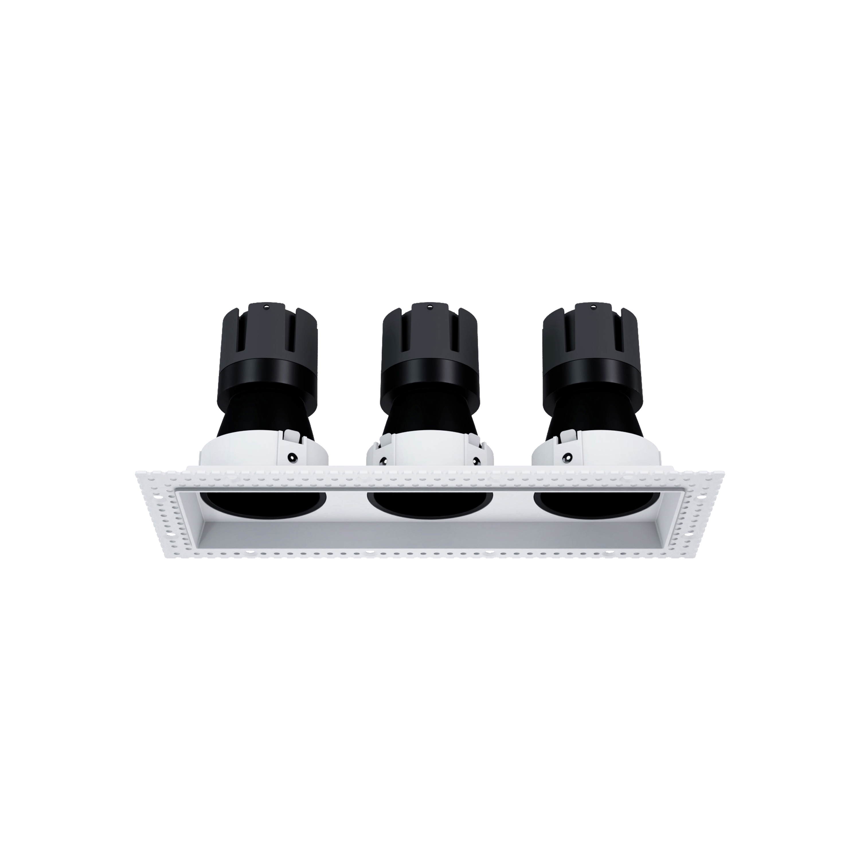 Display product Nemo Ring - trimless 3 spot 3x10w comfort white matt black from manufacturer PAN