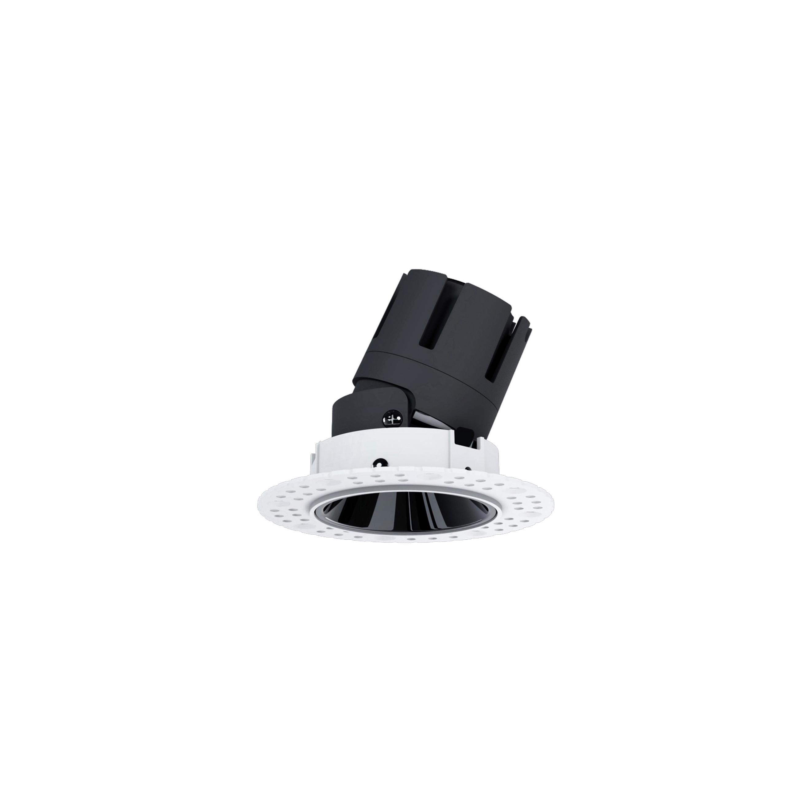 Display product Nemo Ring - trimless round 10w adjustable white titanium from manufacturer PAN