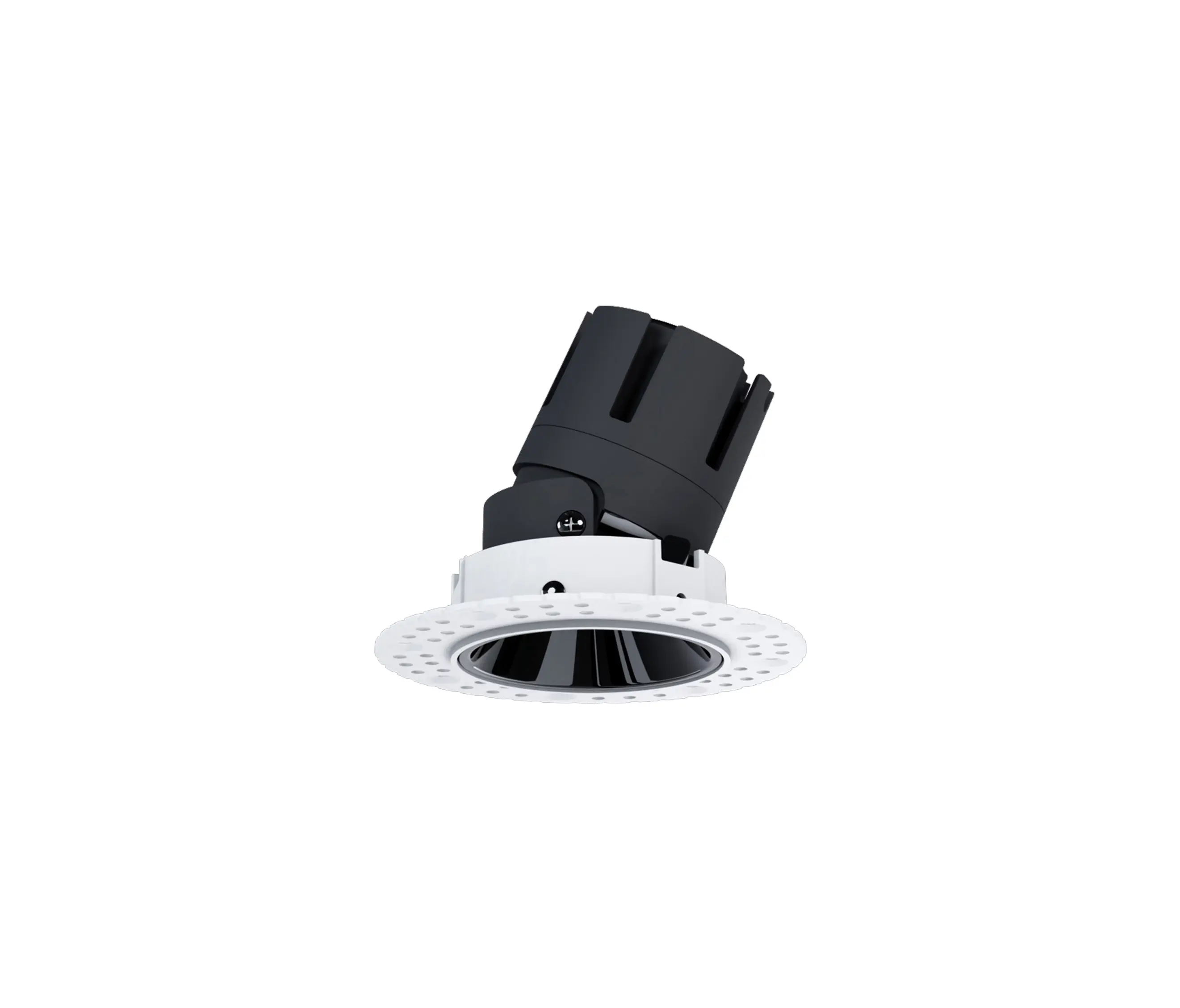 PAN - Nemo Ring - trimless round 10w adjustable white titanium