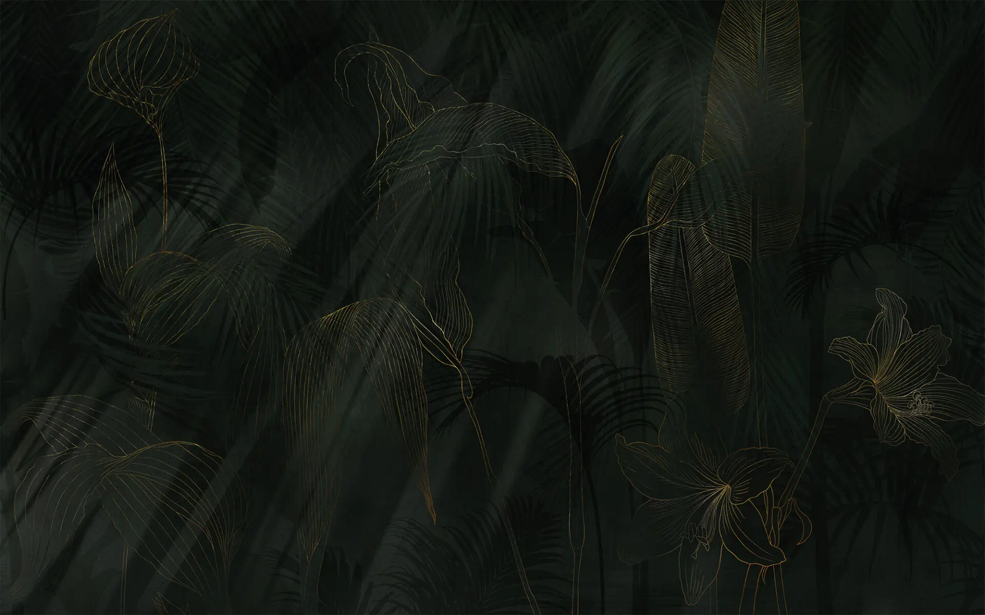 k'moor - Gold Flowers Dark