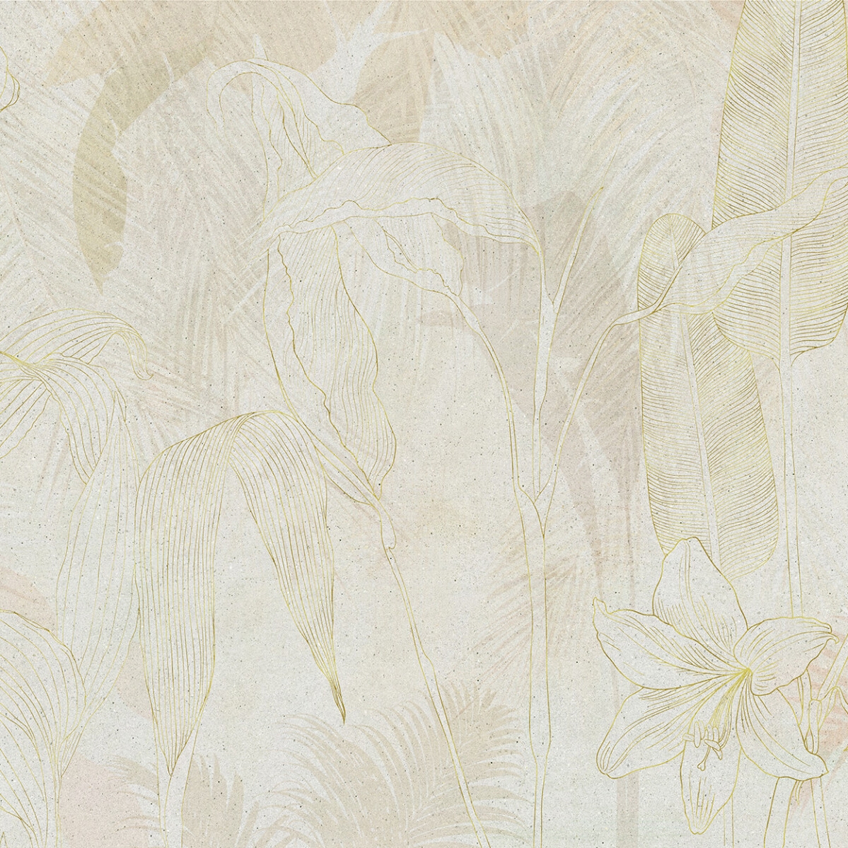 Gold Flowers Light