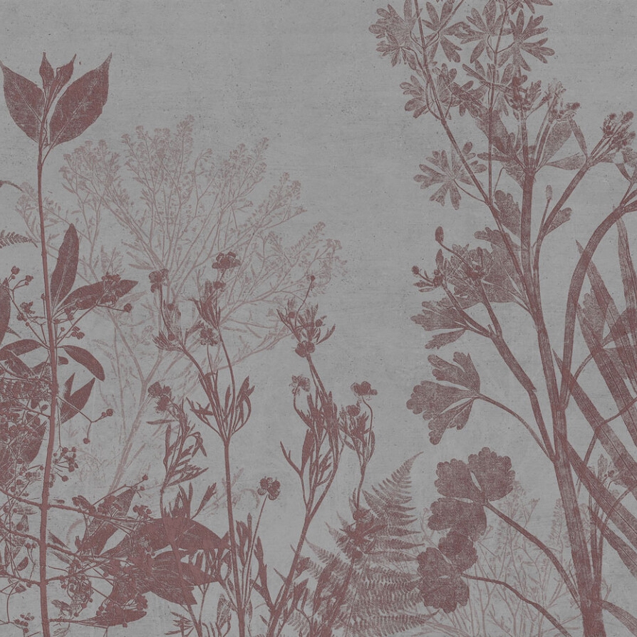 Divine Garden Grey Red