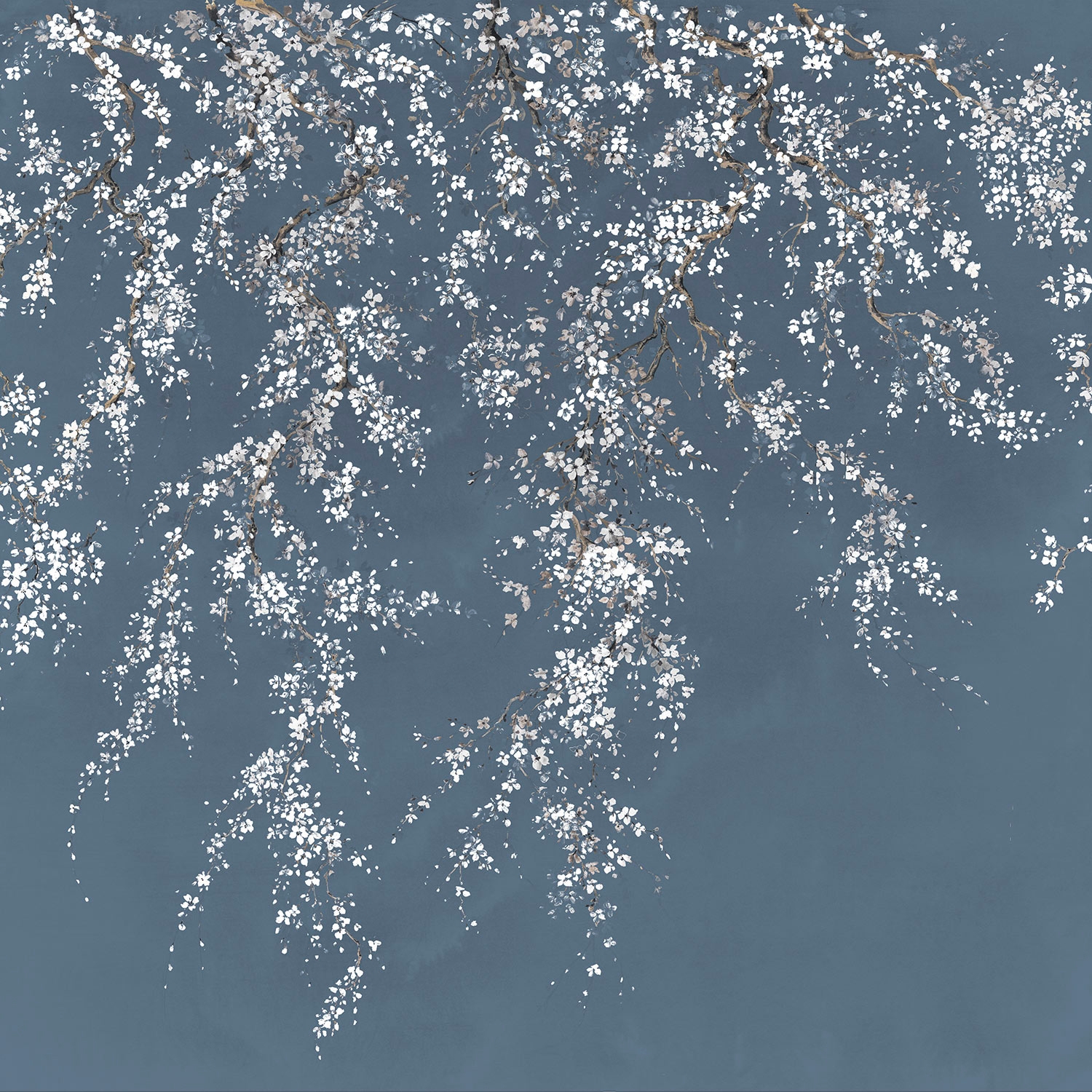 Sea of Blossoms Dunkelblau