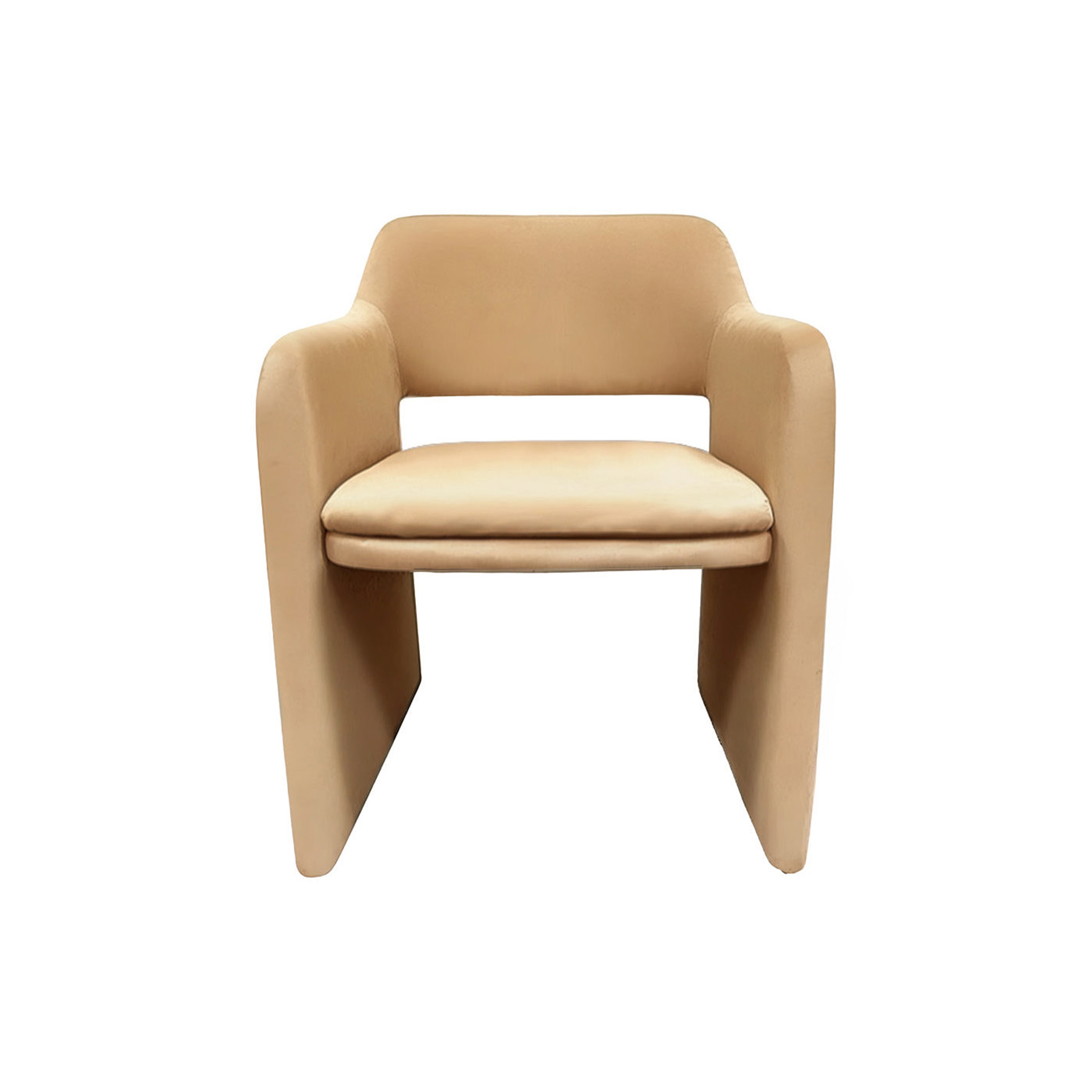 Alquimia Dining Chair Beige Velvet