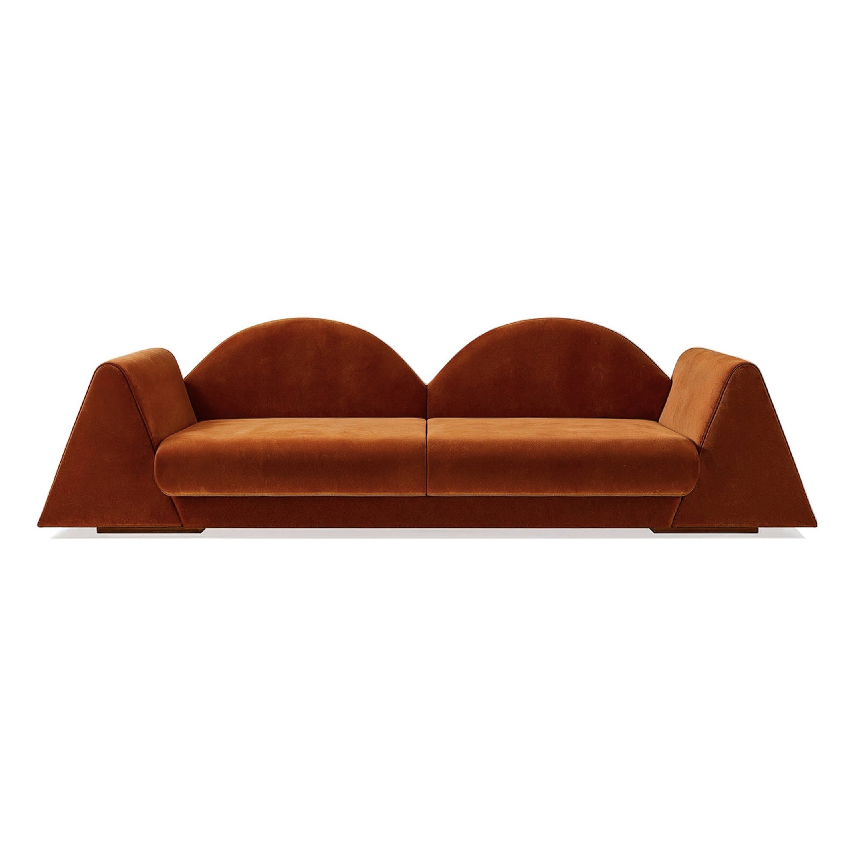 Mostra il prodotto Amanecer Sofa Brown Velvet del produttore moanne