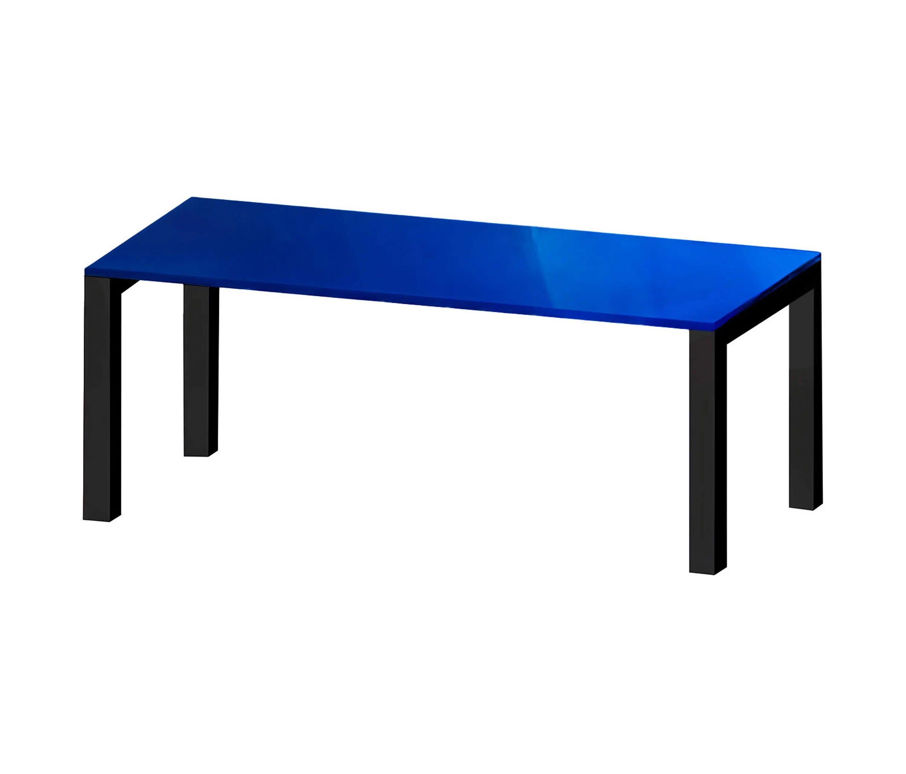 moanne - Anhelo Dining Table Blue Gloss Lacquer
