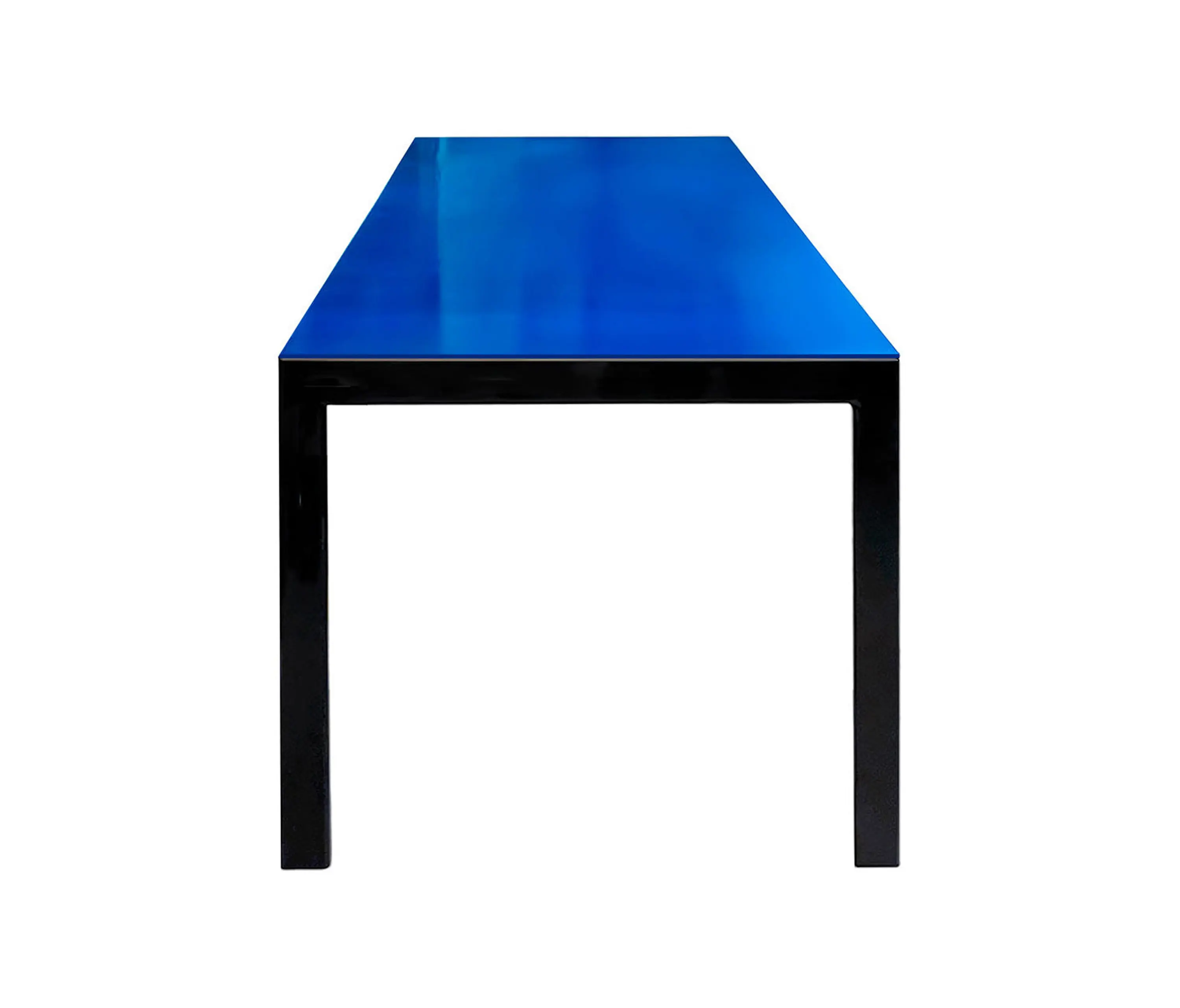 moanne - Anhelo Dining Table Blue Gloss Lacquer