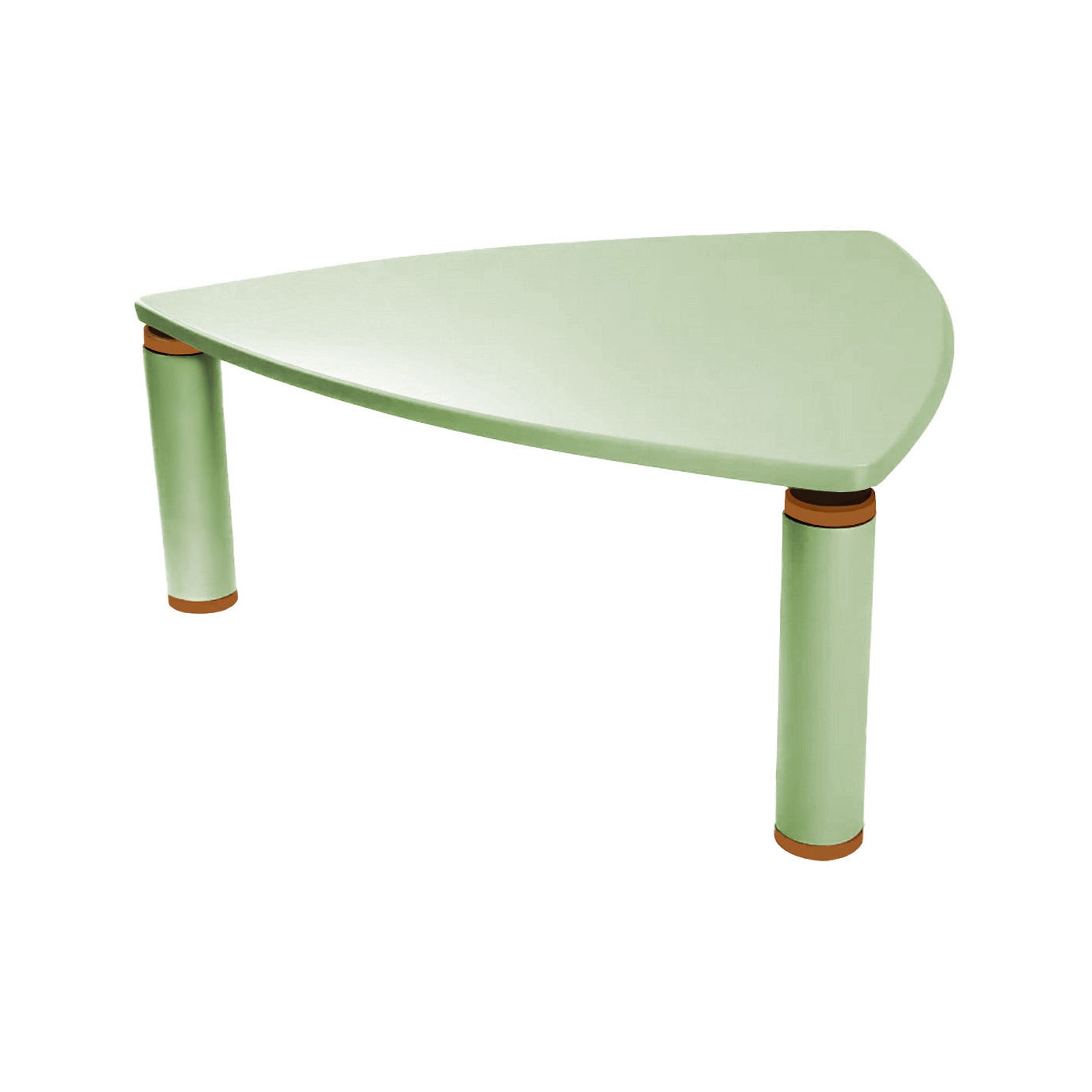 Bizarra Dining Table Aquamarine Lacquer
