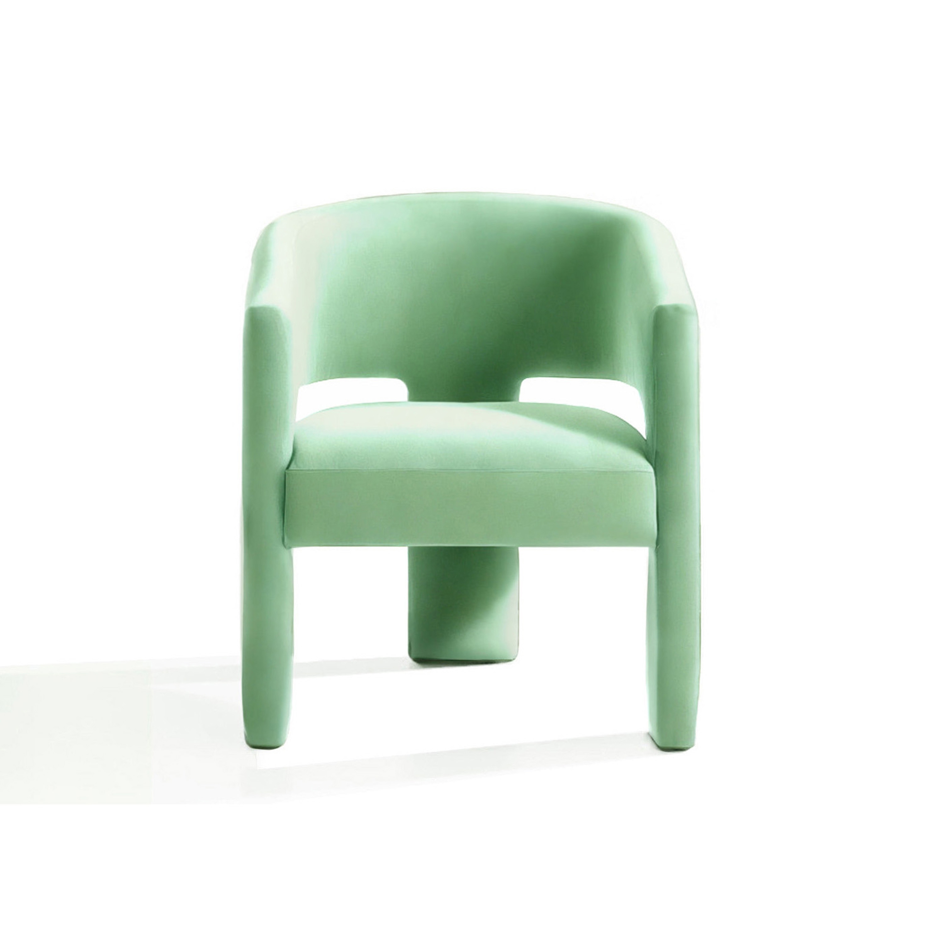 Mostra il prodotto Calma Armchair Aquamarine Velvet del produttore moanne