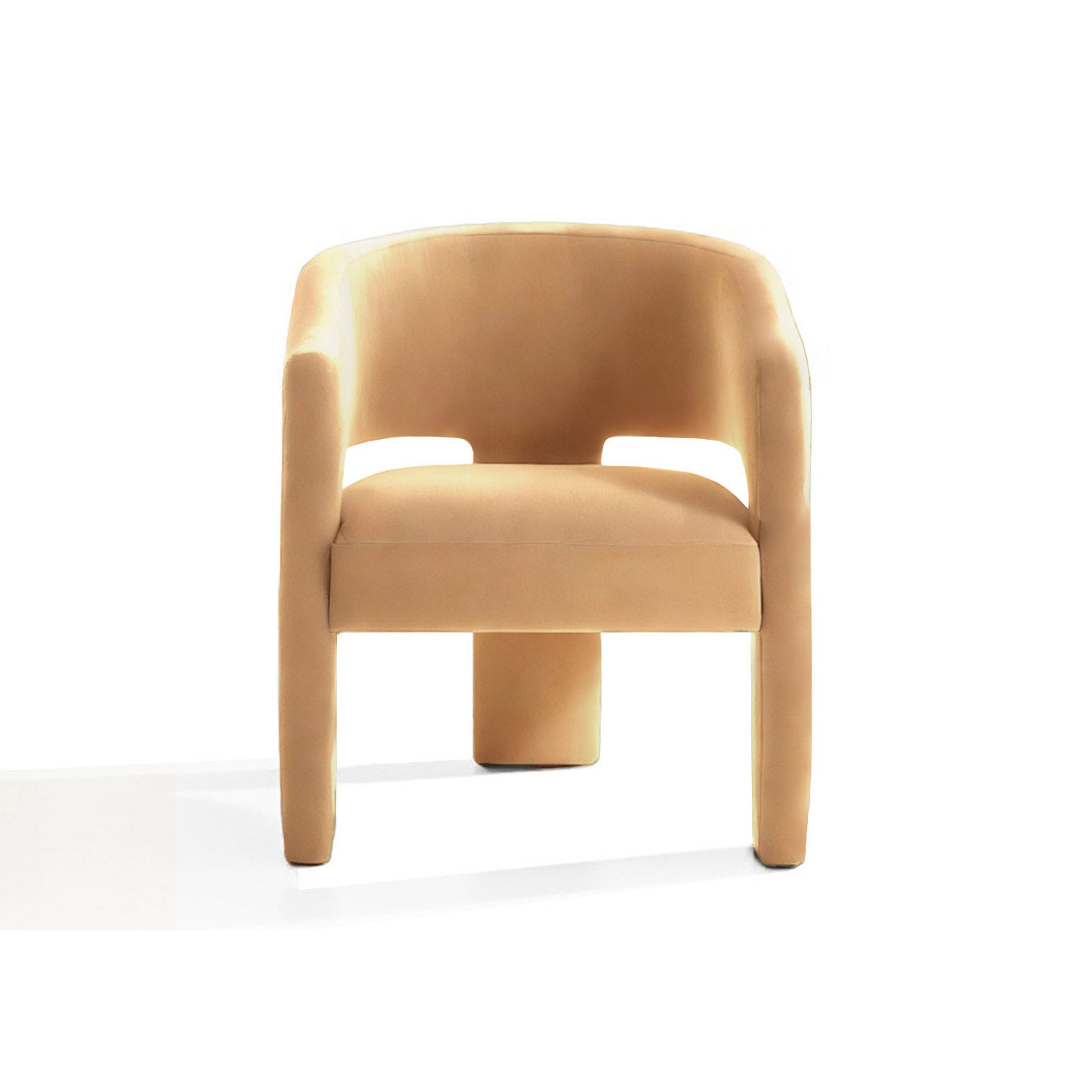 Calma Armchair Beige Velvet