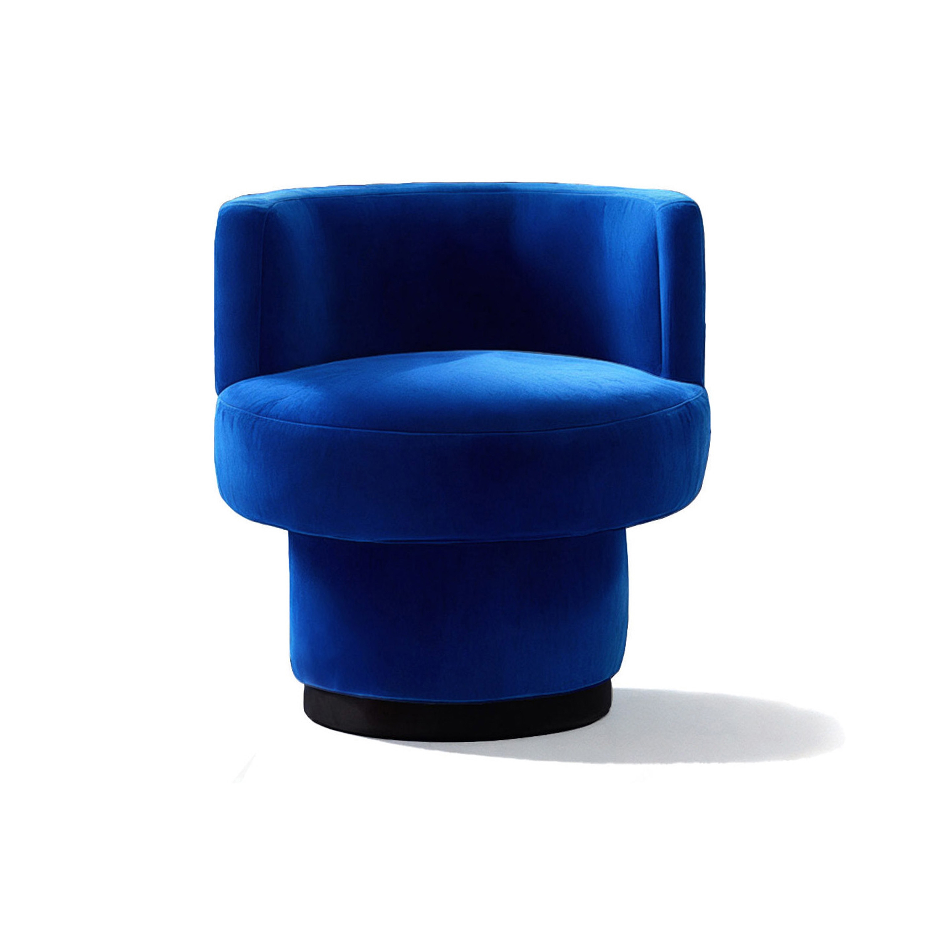 Mostra il prodotto Caos Accent Chair Blue Velvet del produttore moanne