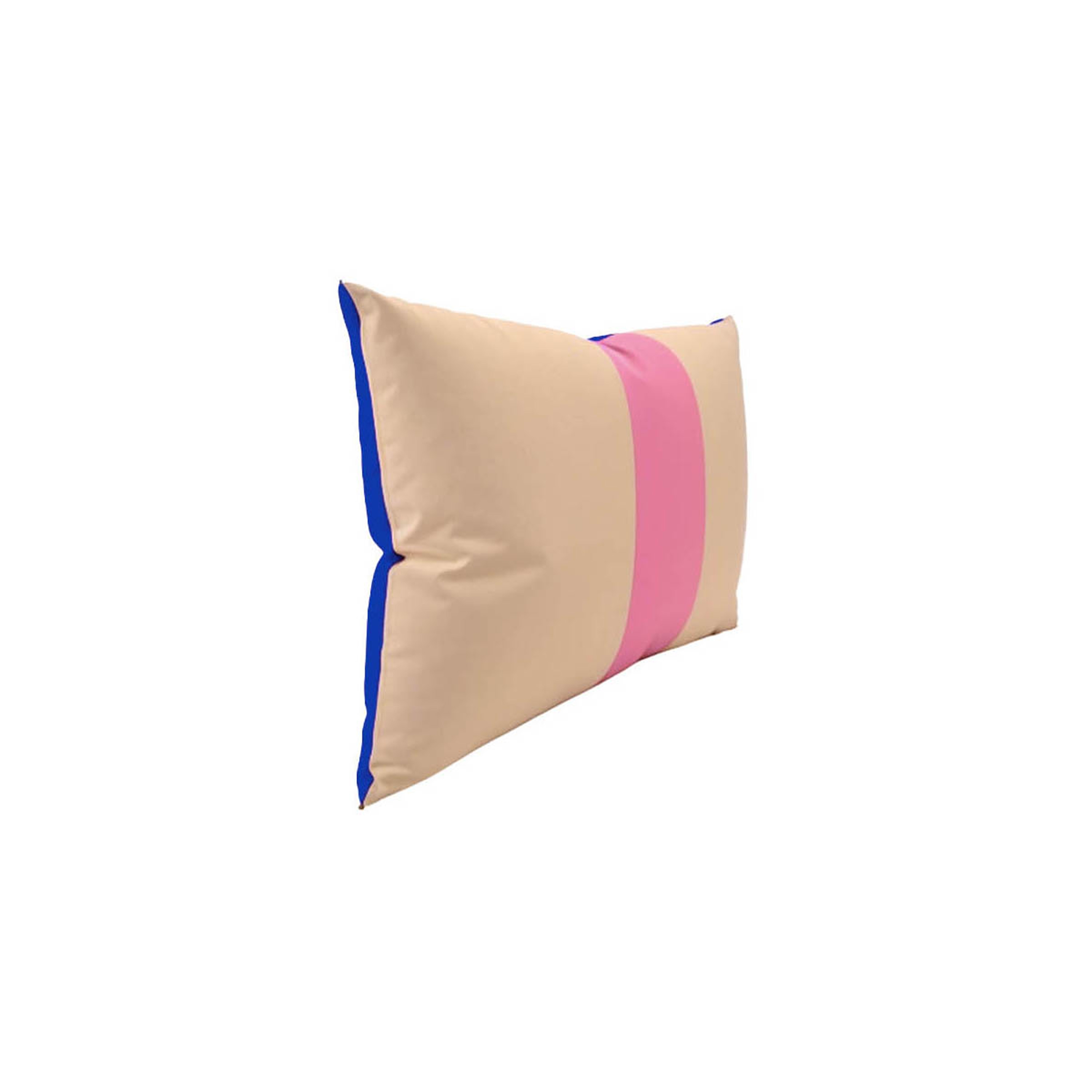 Límite Cushion Beige/Blue