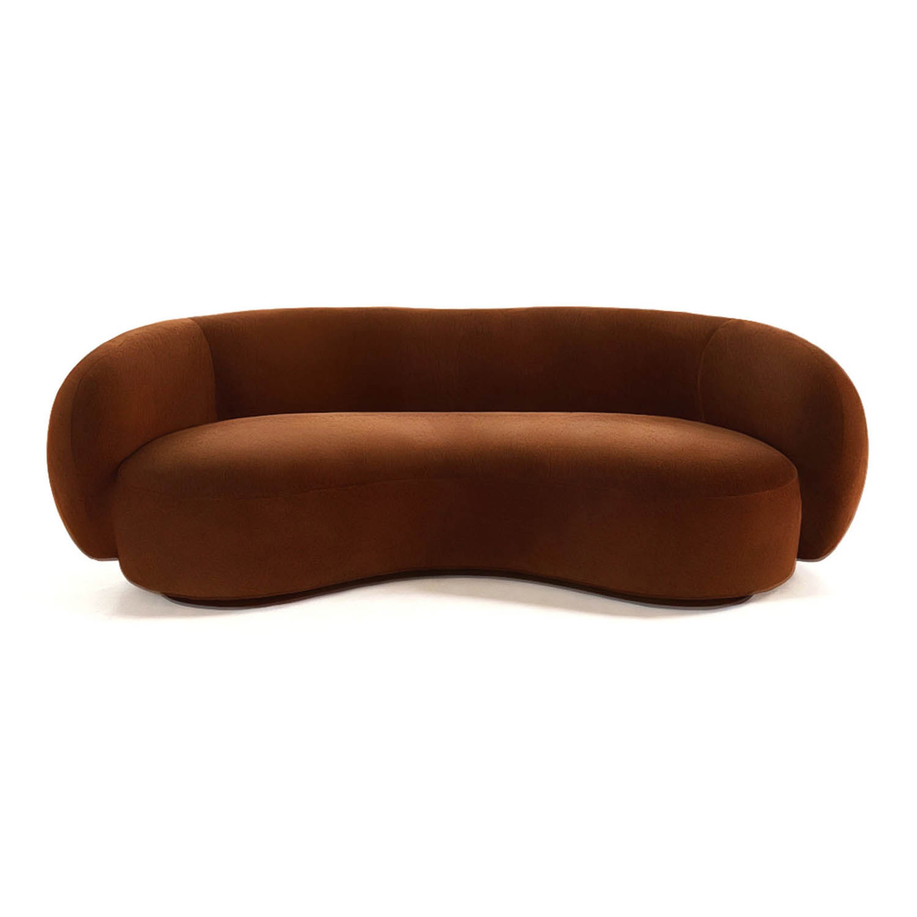 Melancolía Sofa Brown Velvet