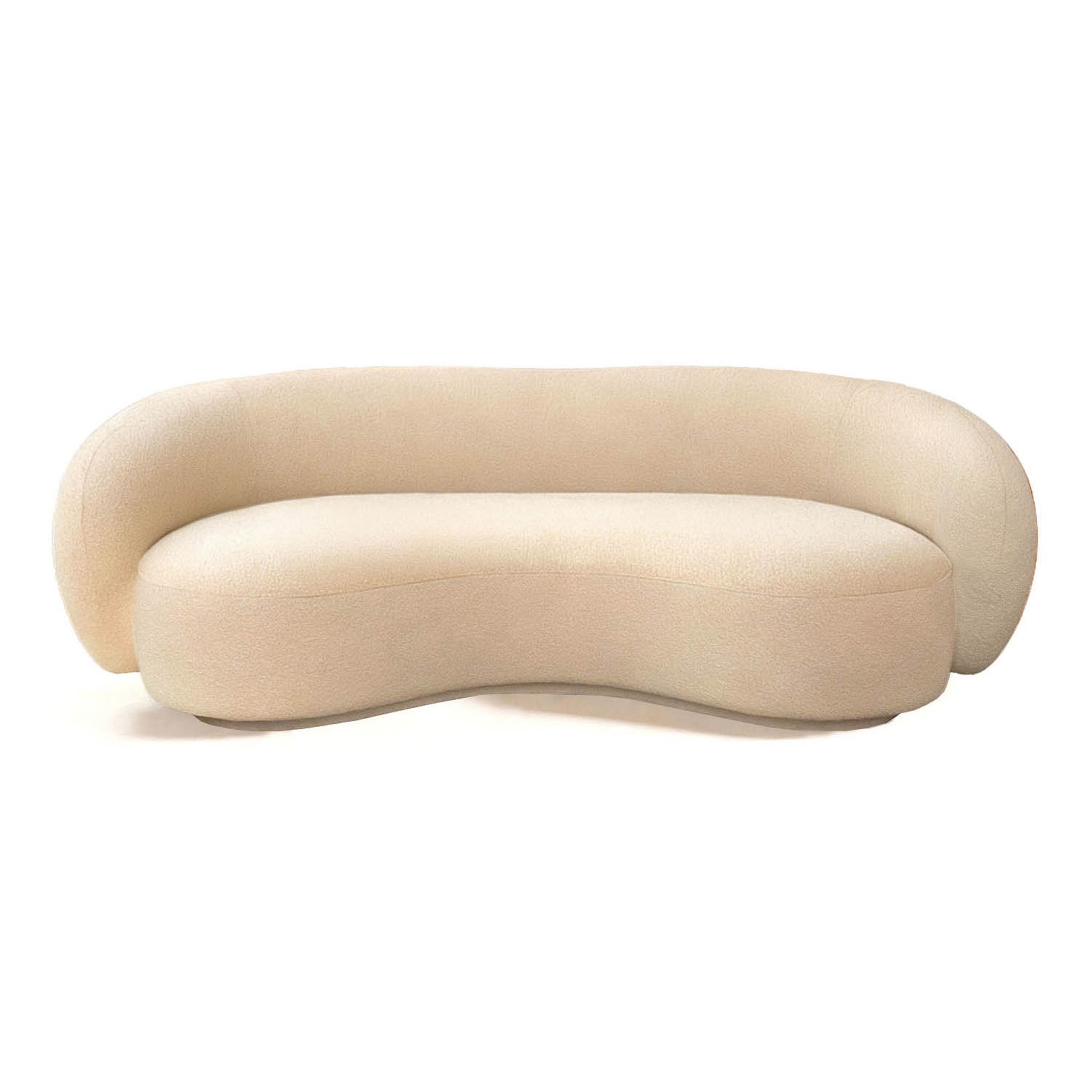 Produkt Melancolía Sofa White Bouclé des Herstellers moanne anzeigen