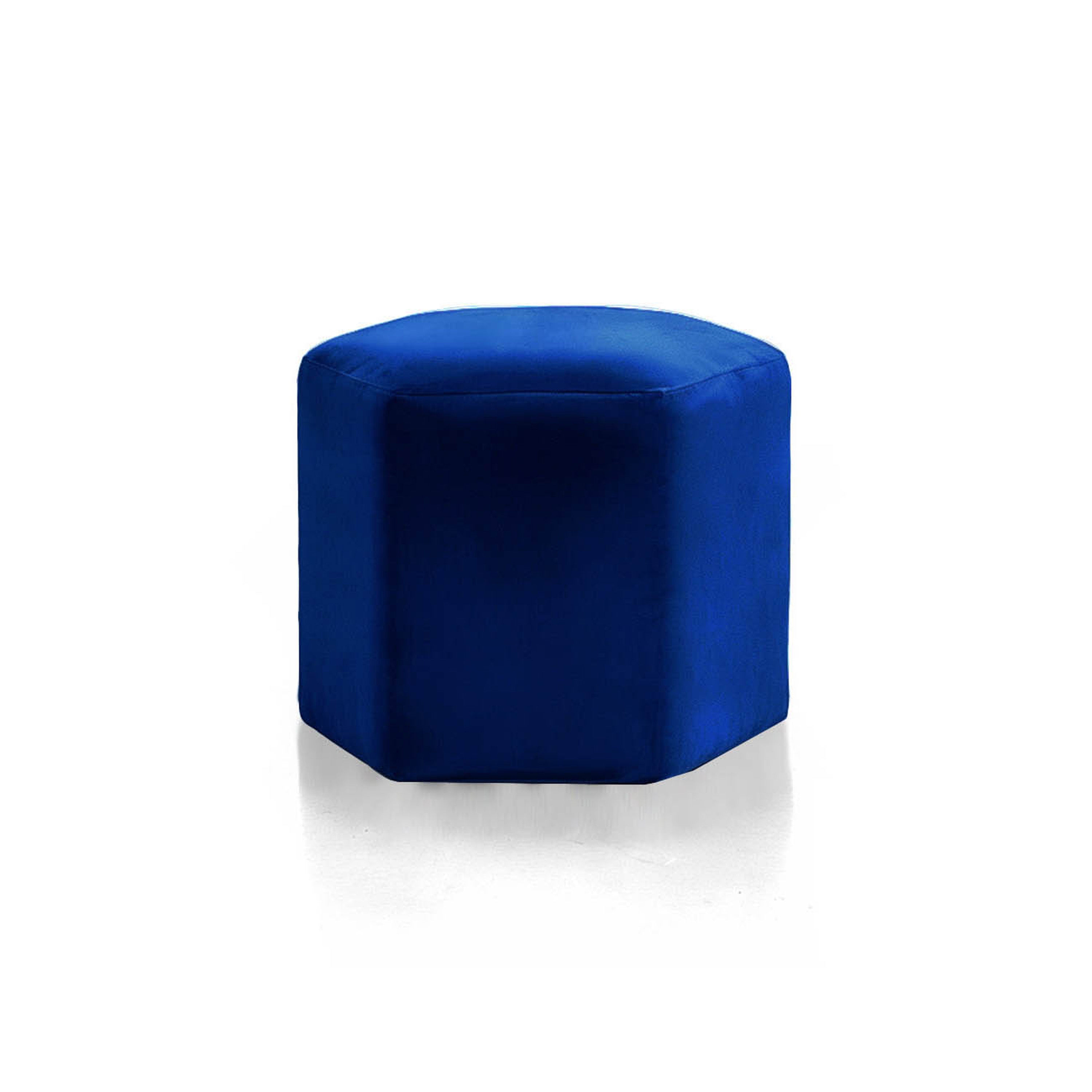 Display product Peligro Stool Blue Velvet from manufacturer moanne