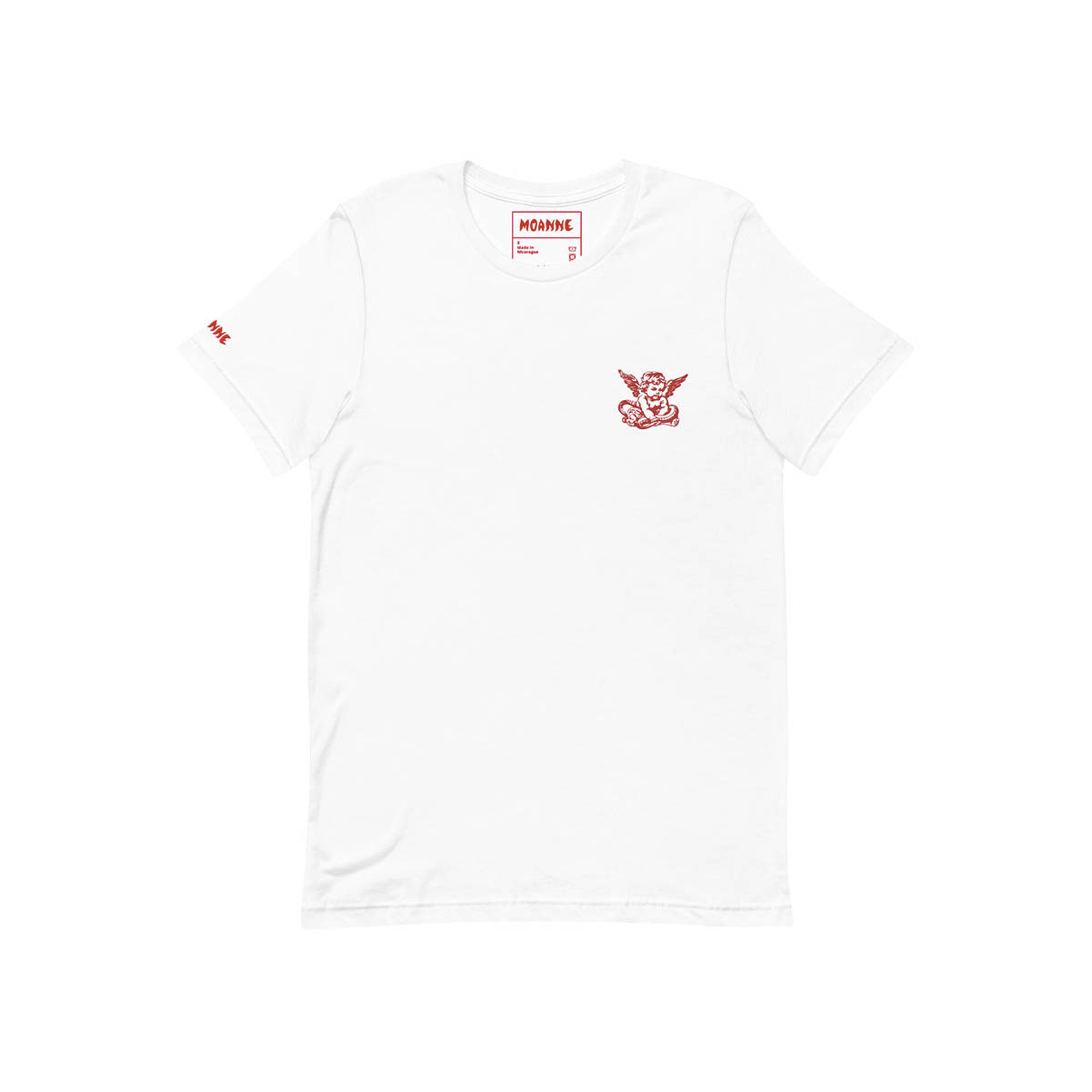 Afficher le produit Querubín Unisex T-Shirt Embroidered du fabricant moanne