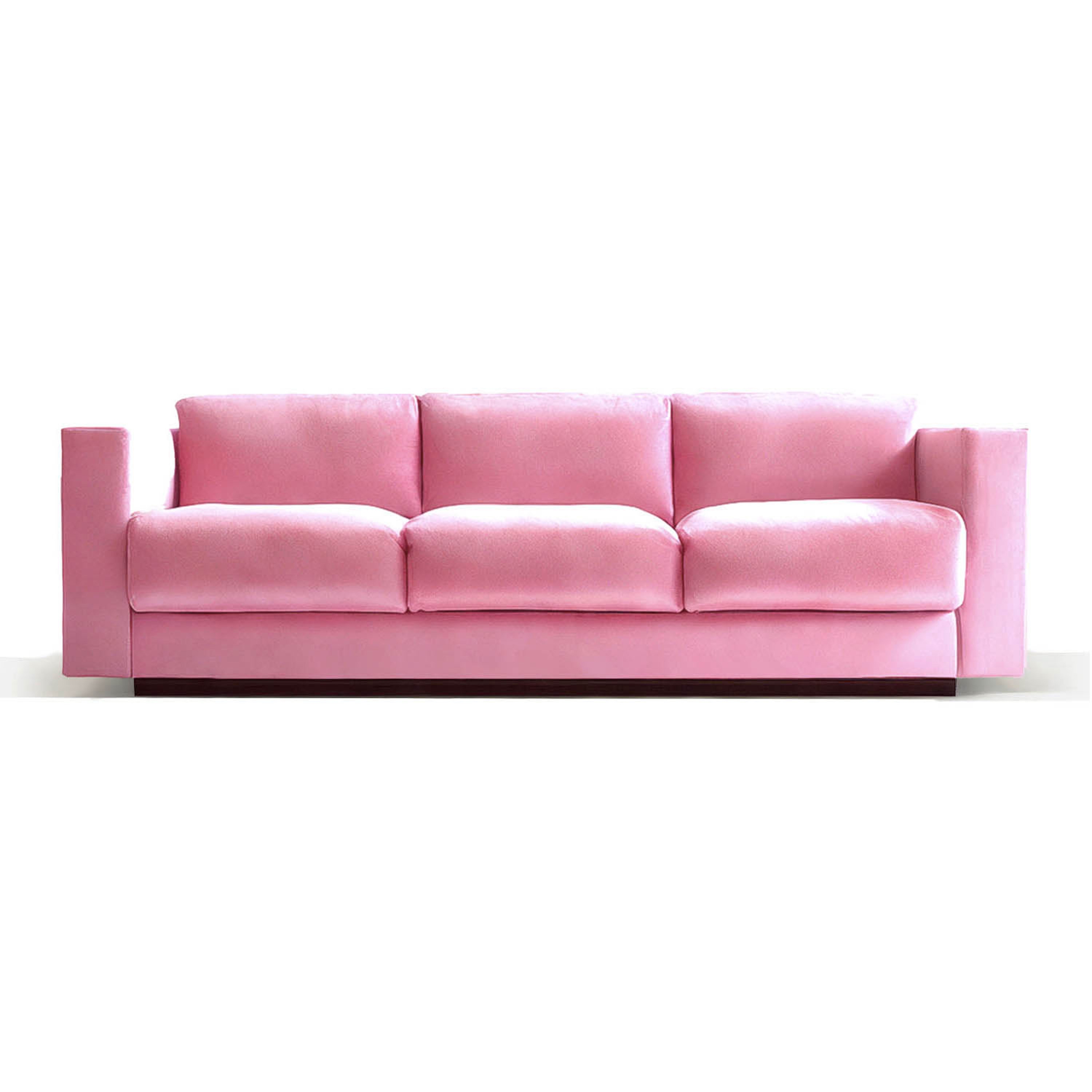 Revolución Sofa Pink Velvet