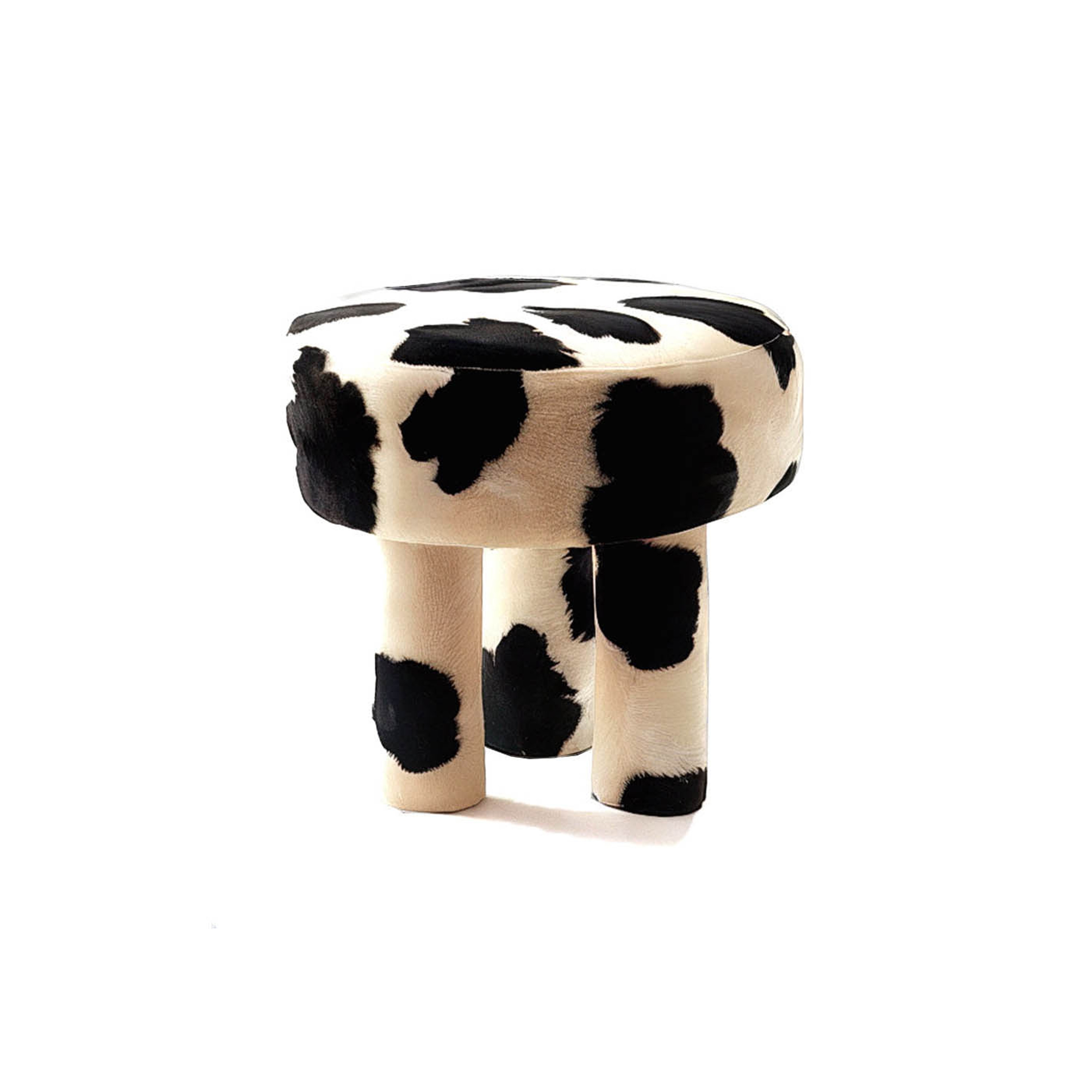 Ritmo Stool Cow Furry Velvet