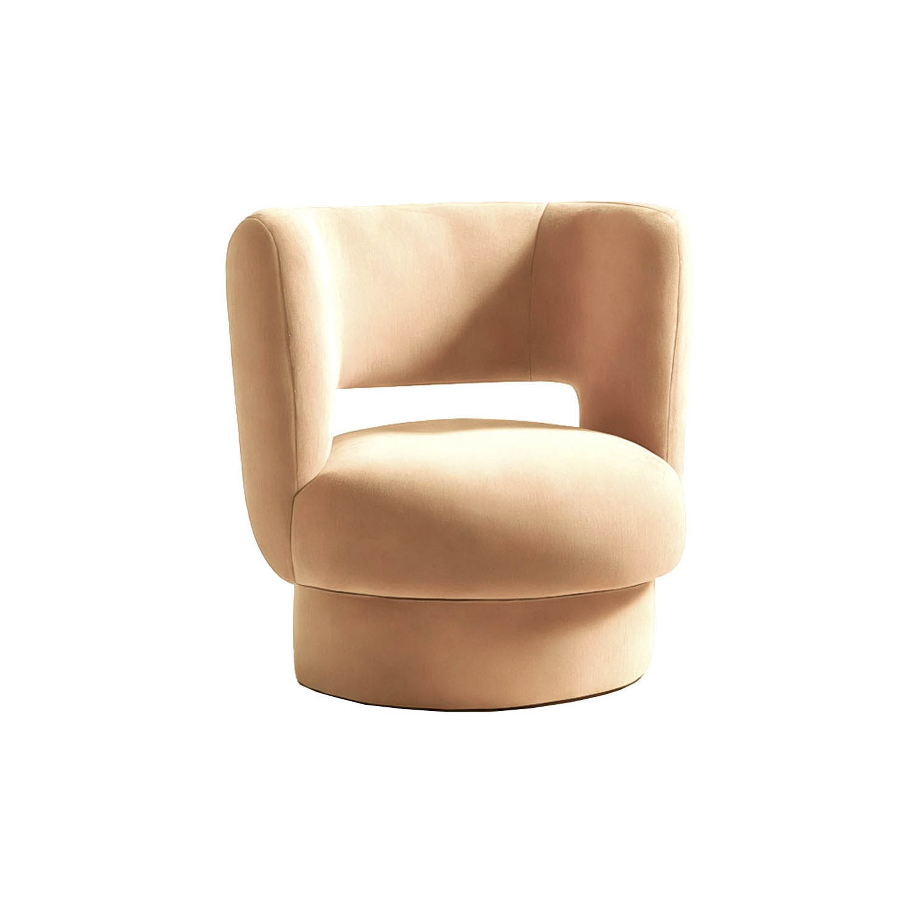 Ritual Armchair Beige Velvet