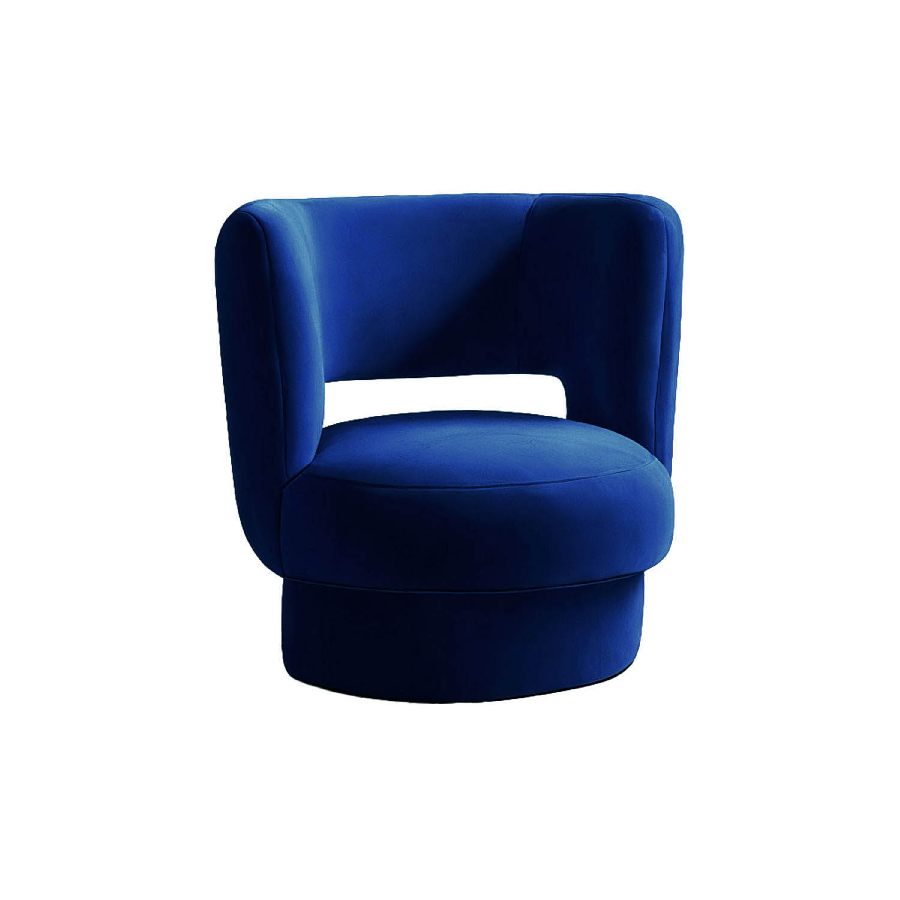 Mostra il prodotto Ritual Armchair Blue Velvet del produttore moanne