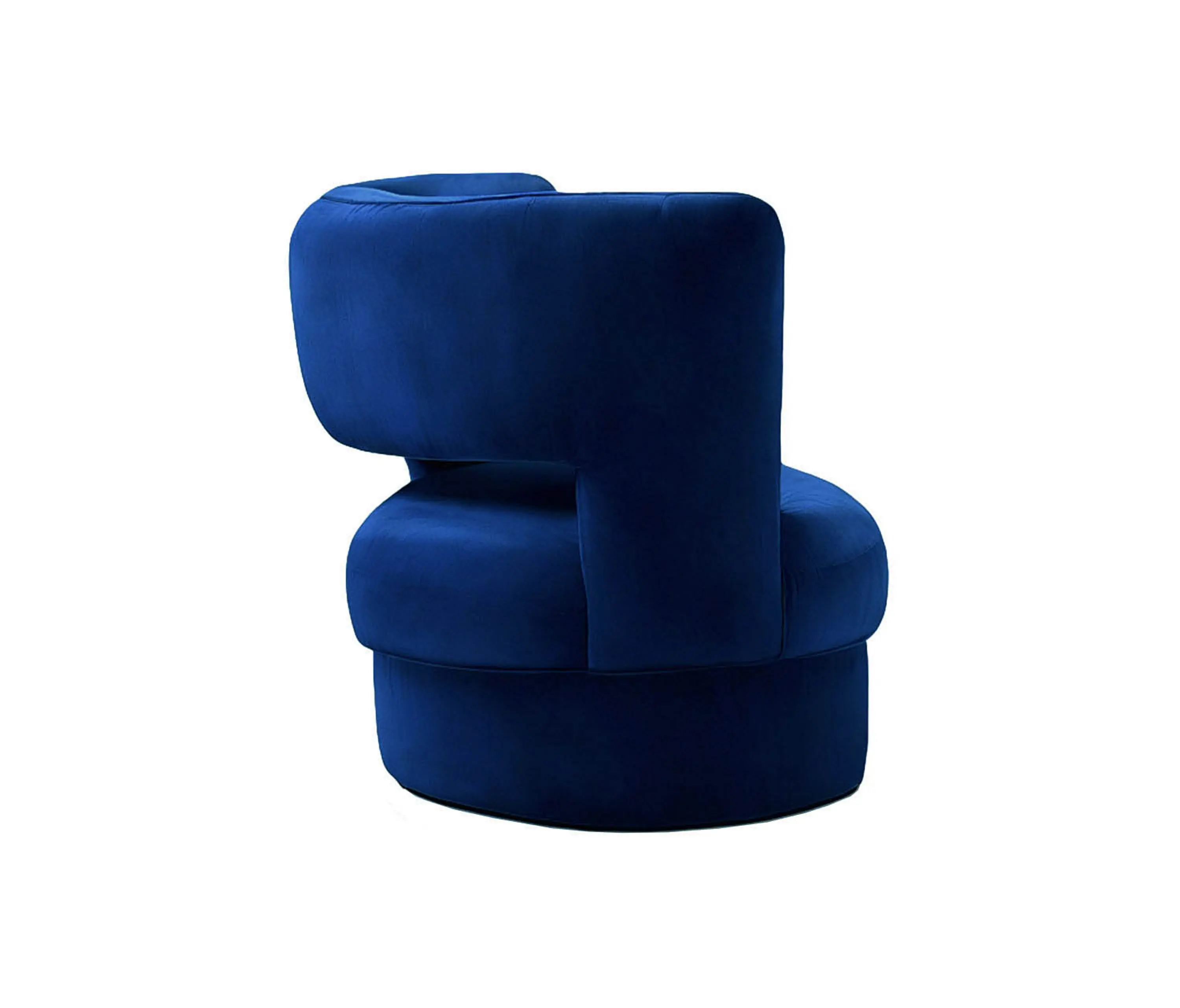 moanne - Ritual Armchair Blue Velvet