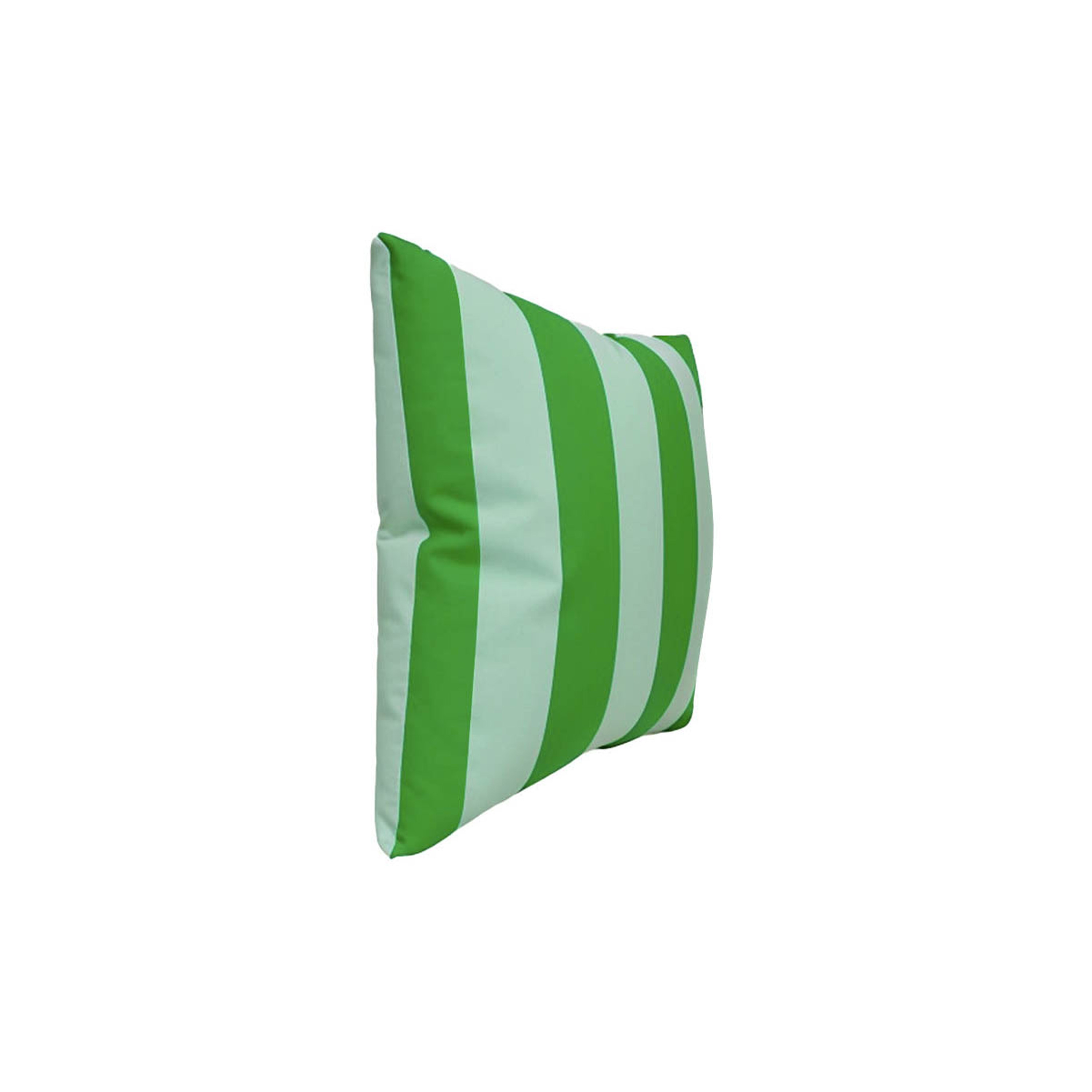 Display product Trama Cushion Green/Aquamarine Striped from manufacturer moanne