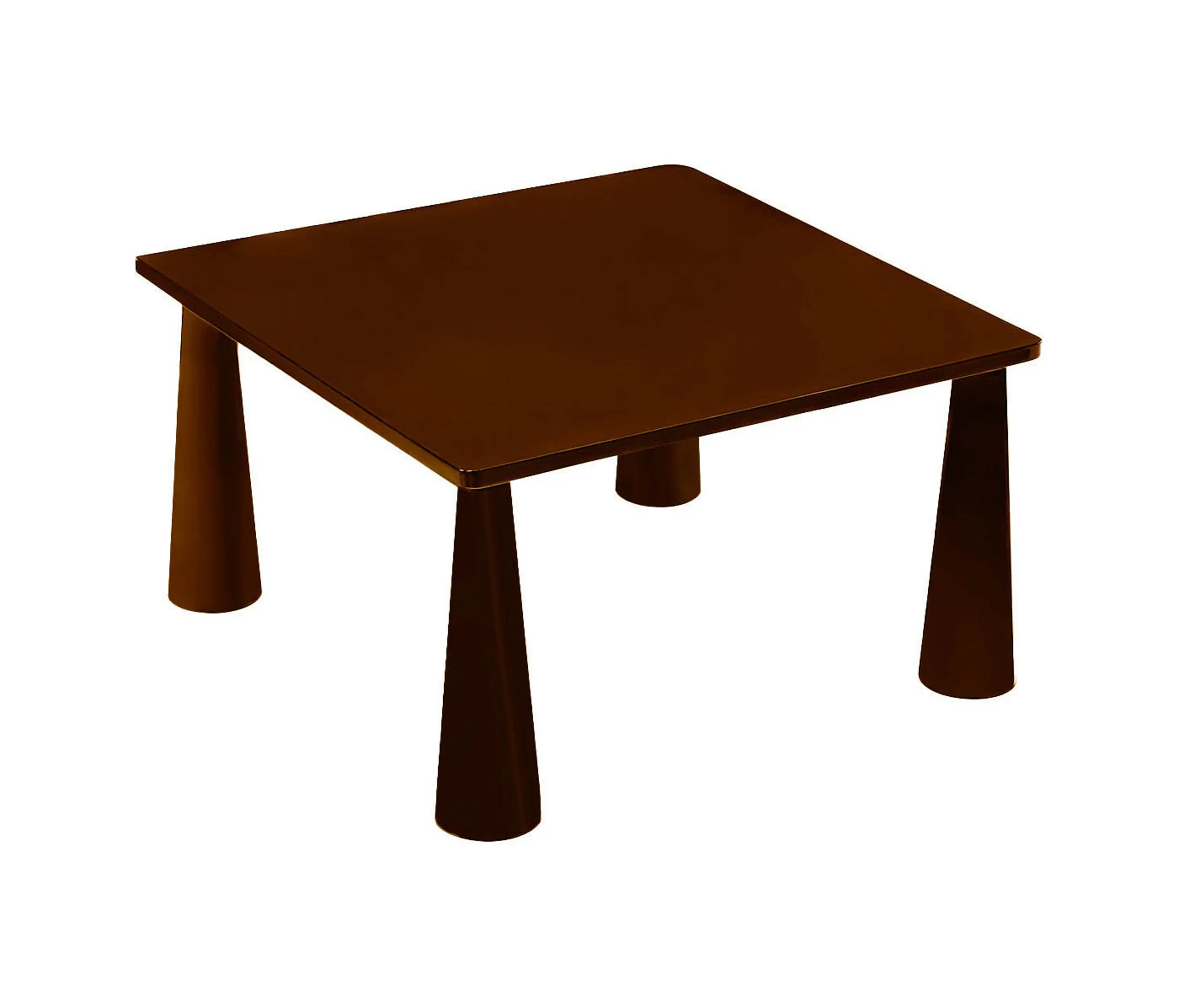 moanne - Trance Dining Table Brown Lacquer