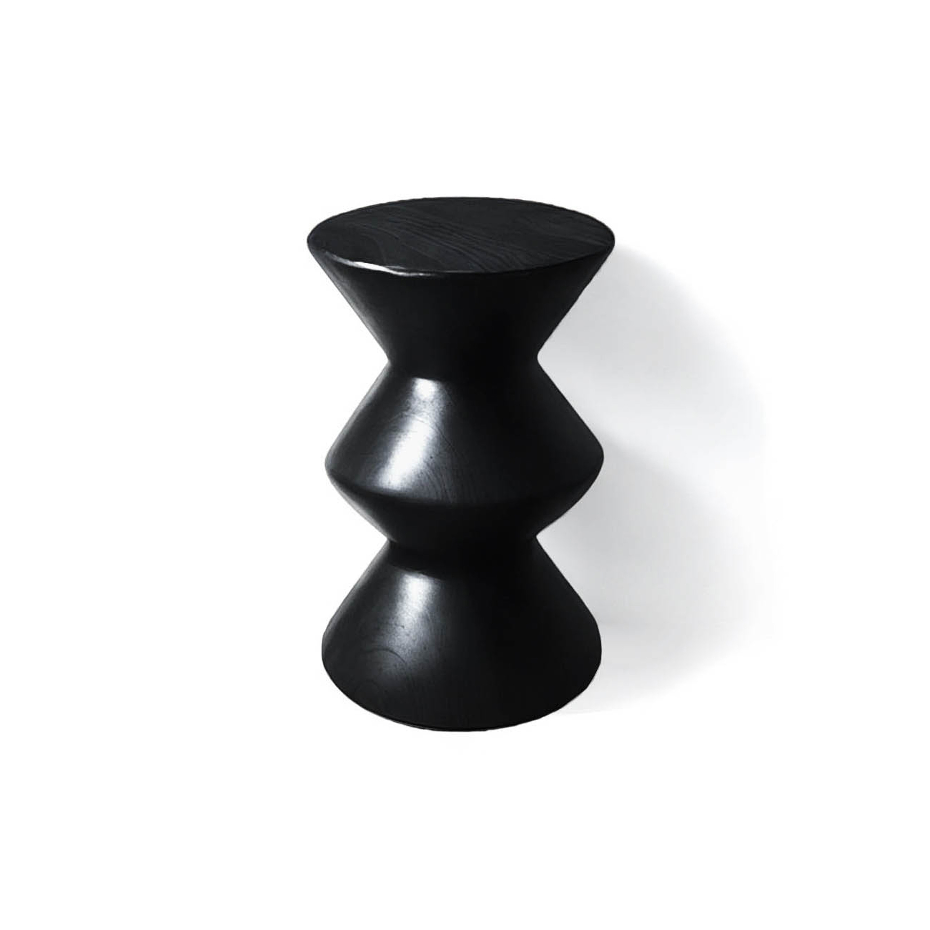 Vertoon produk Vibrante Stool Solid Dark Wenge Wood van vervaardiger moanne