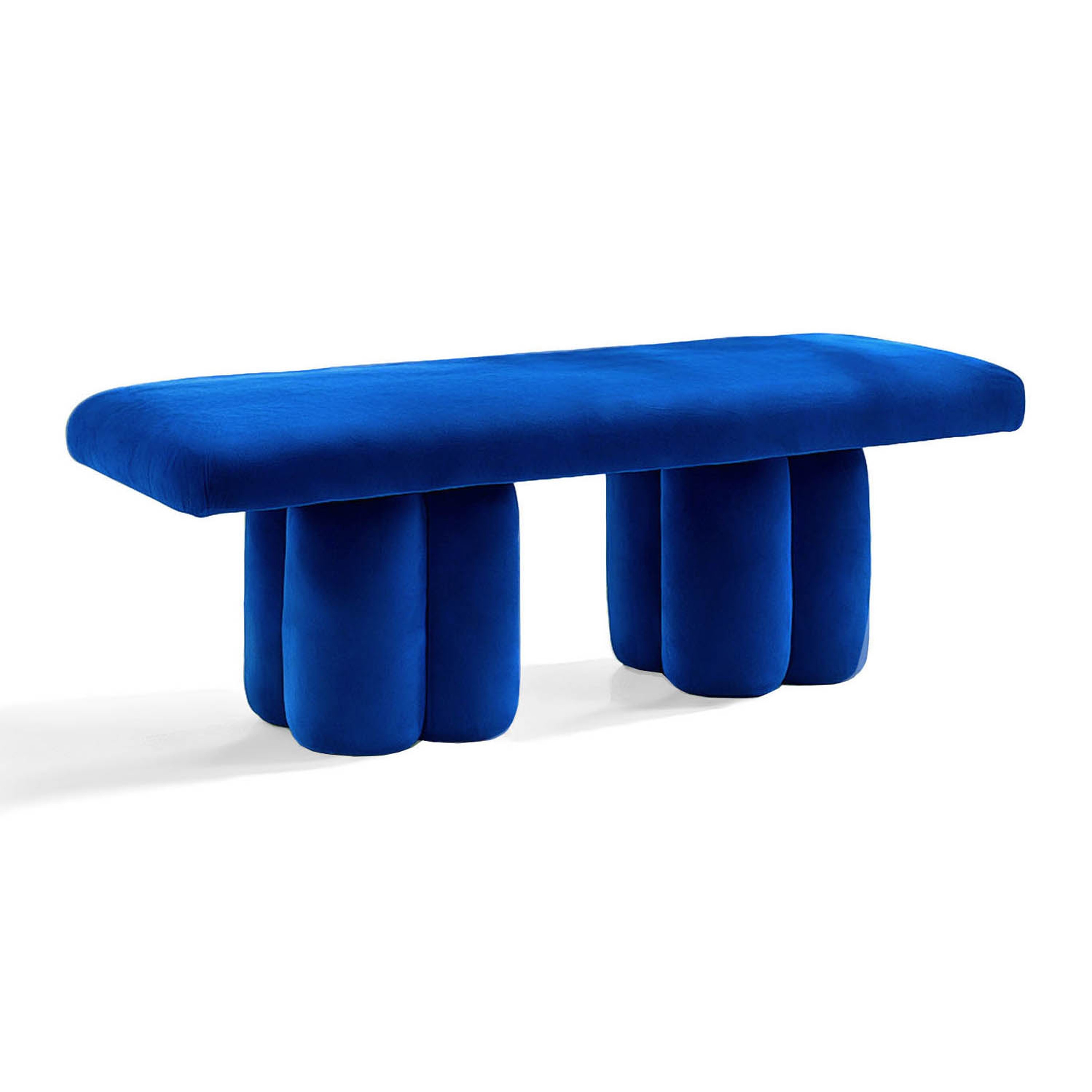 Visceral Bench Blue Velvet