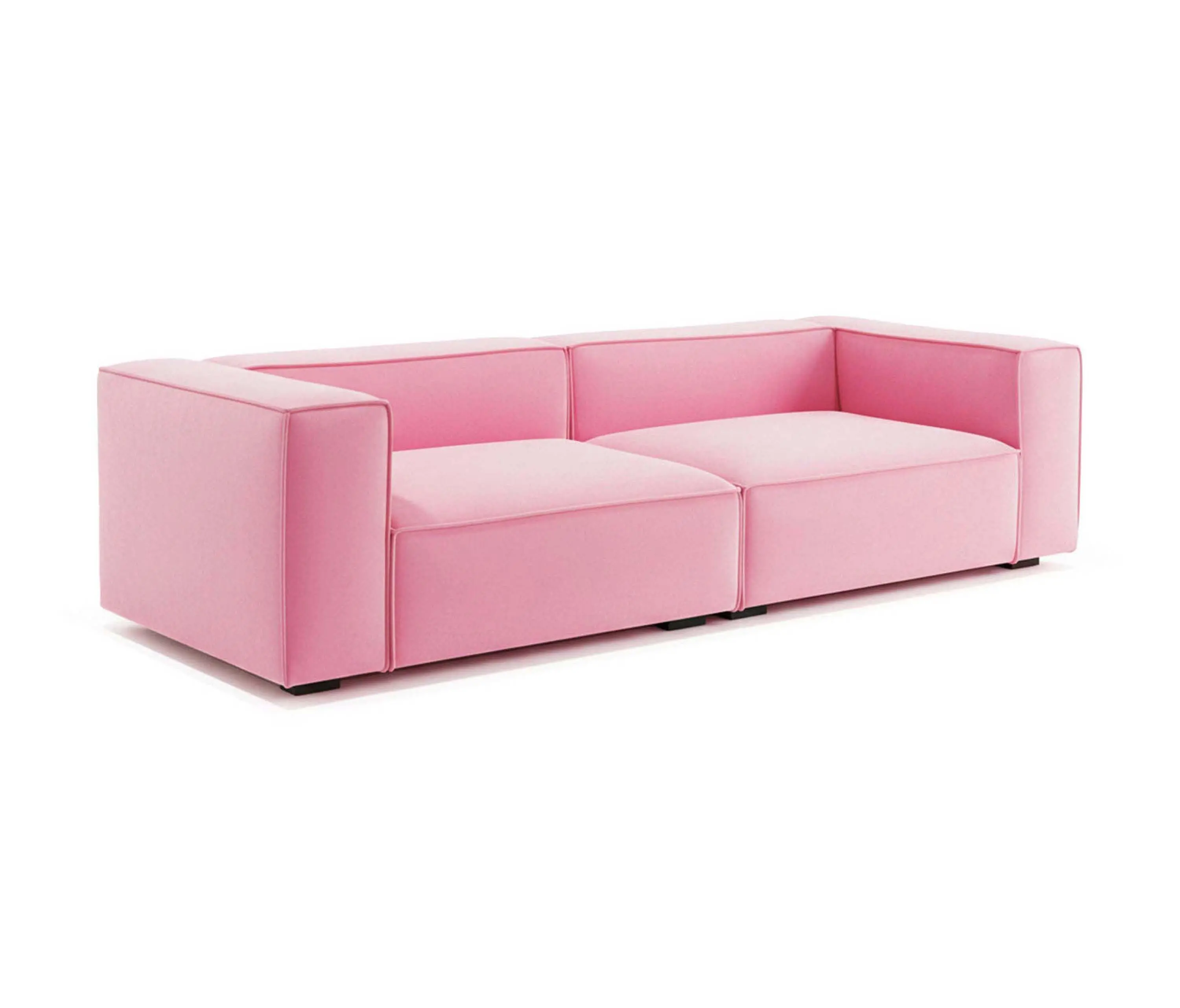 moanne - Arraigo Sofa Pink Velvet