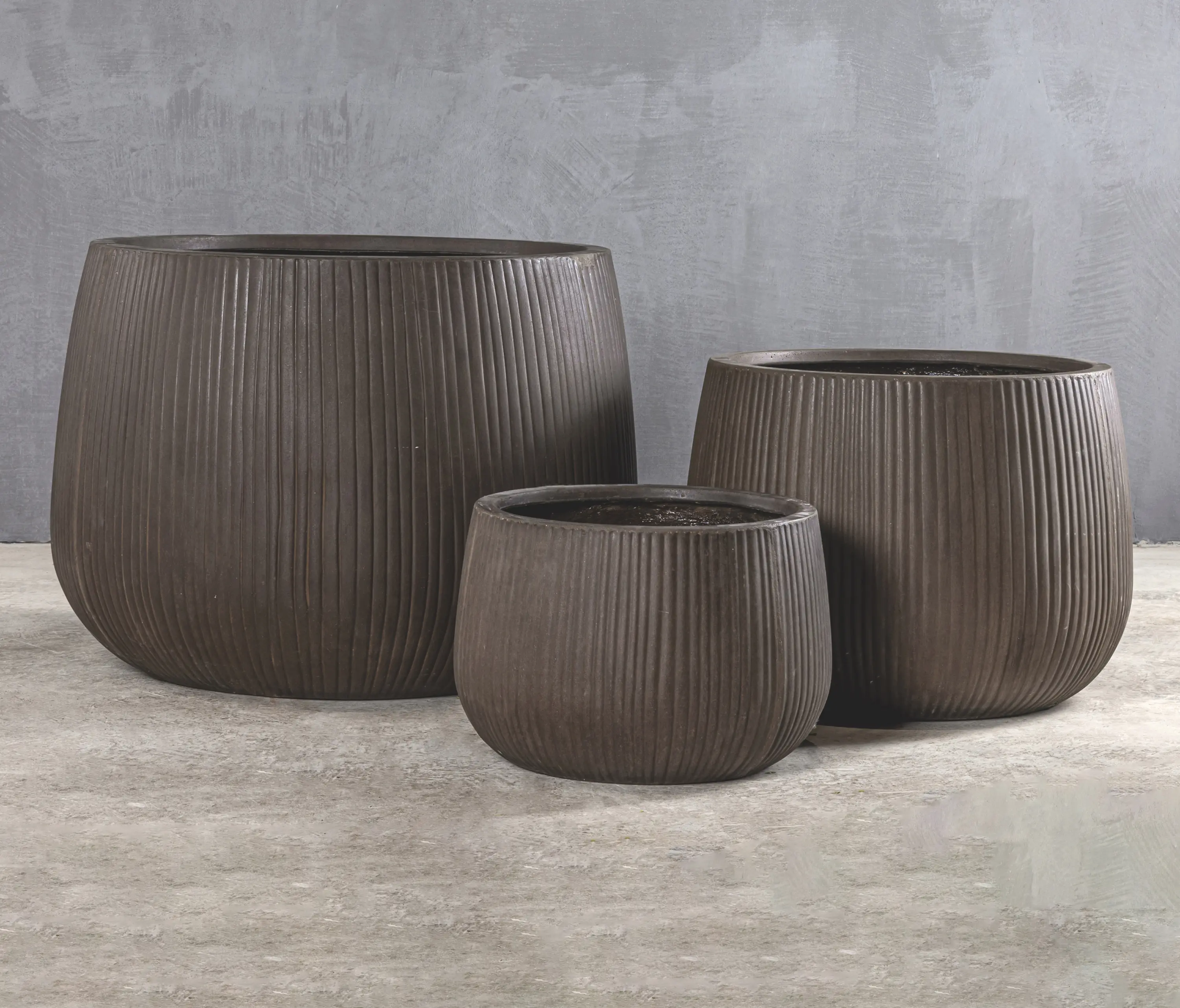 Set Collection - Brutal | Nerja Pots Set of 3 FS351