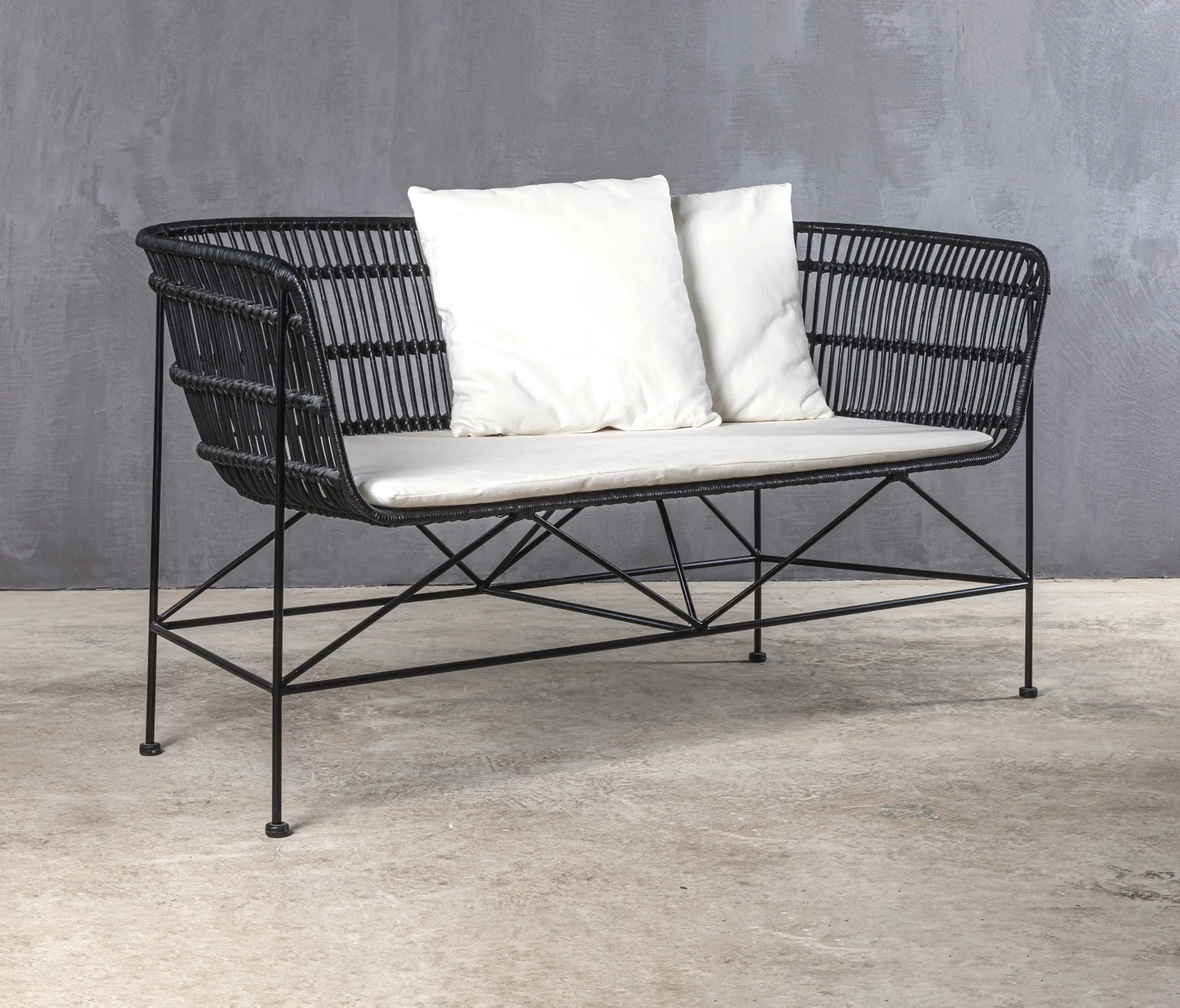Set Collection - Kanso | Wayland Sofa 138 Natural Rattan